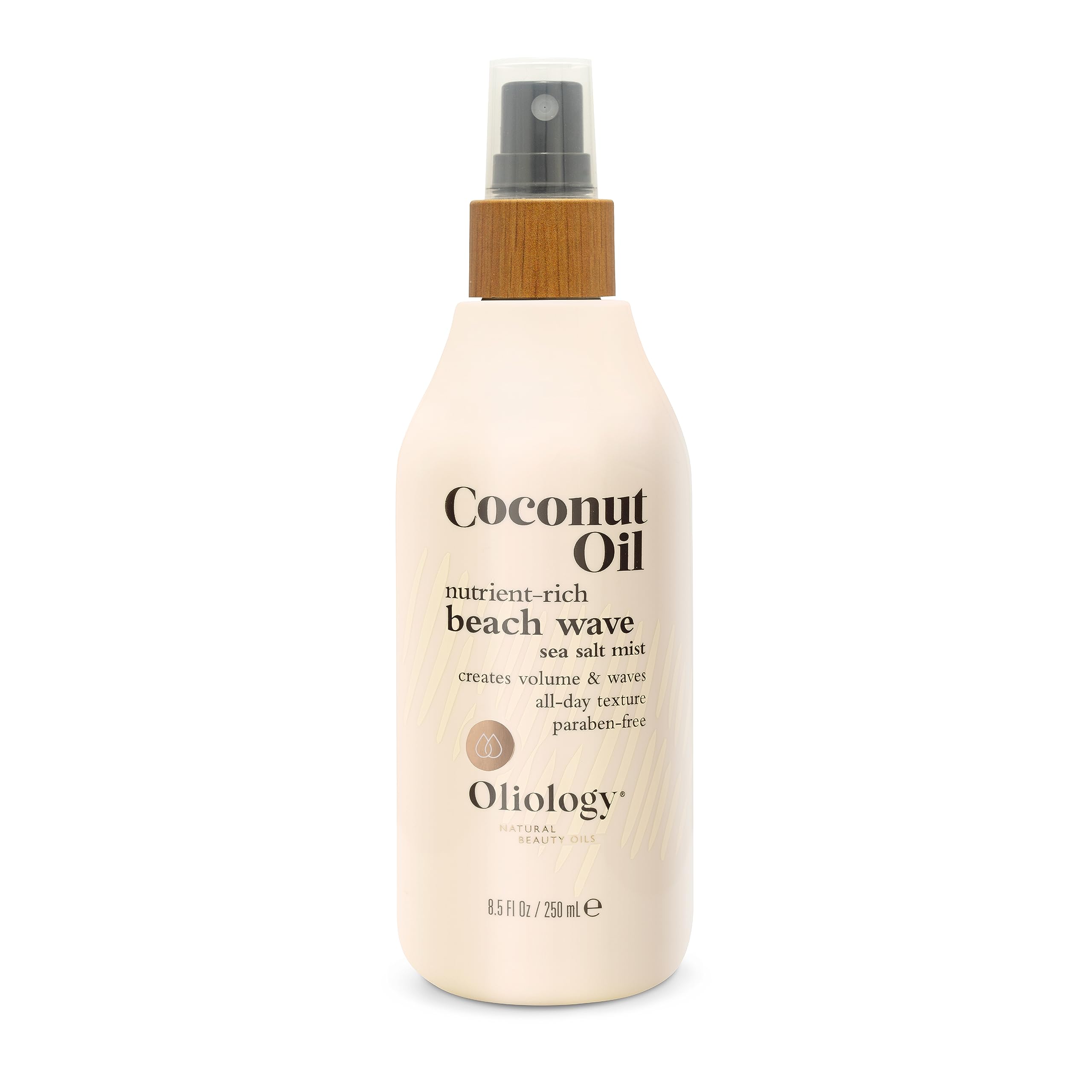 Oliology Coconut Oil Beach Wave Sea Salt Mist Spray - Creates Volume and Tousled Waves, Texture and Style that Lasts All Day (8