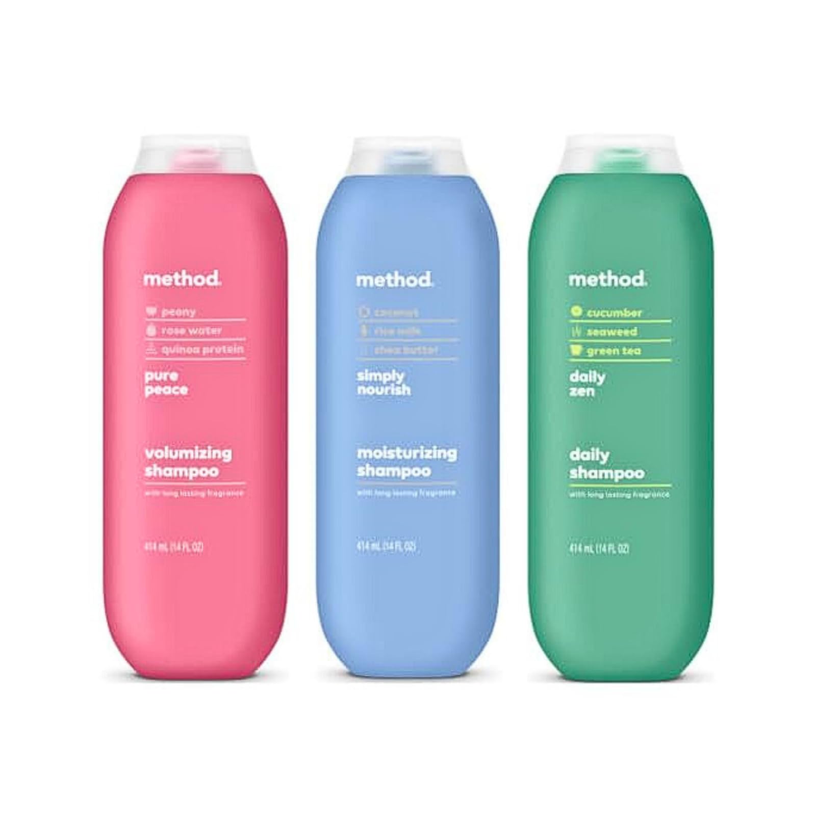 Method Shower Set Variation (Simply Nourish + Daily Zen + Pure Peace)