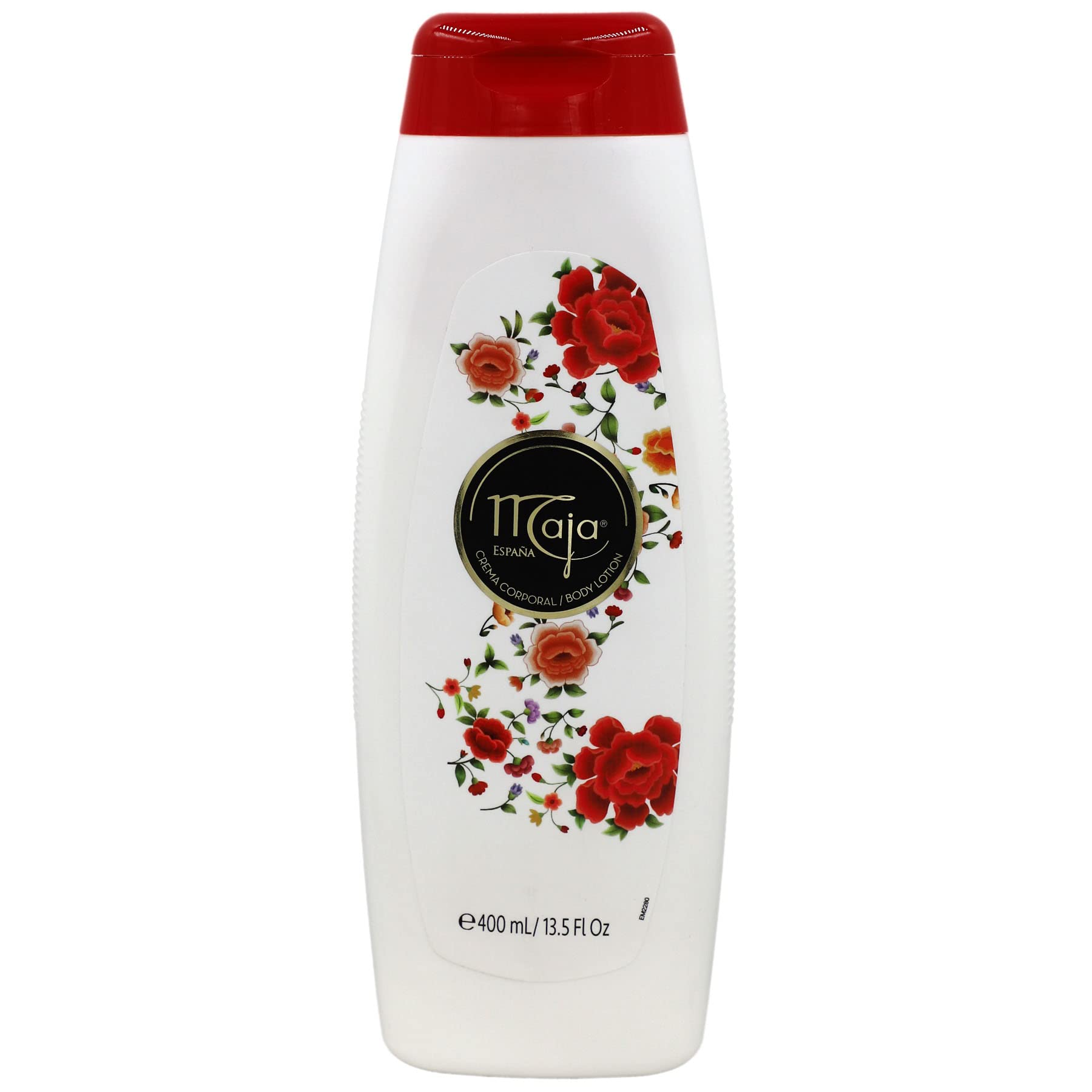 Maja Extreme Moisture Body Lotion, 2-Pack of 13.5 FL Oz, Perfumed for Extra Dry Skin, with Almond Oil & Vitamin E, Red