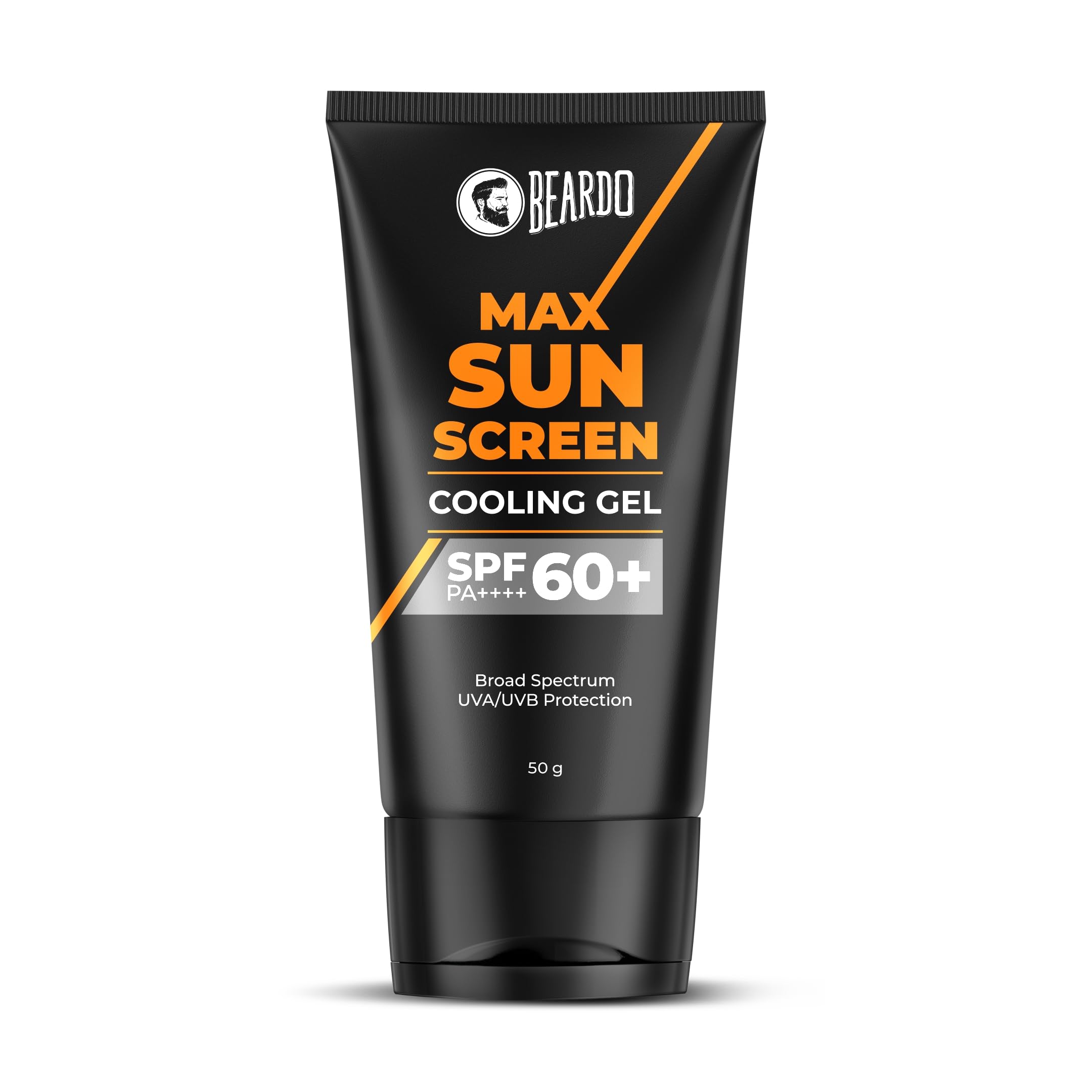 Beardo Max Cooling Gel Sunscreen Spf 60+ Pa++++|Uva/Uvb Protection | No White Cast |Ultra Lightweight Texture | NonGreasy |Suns