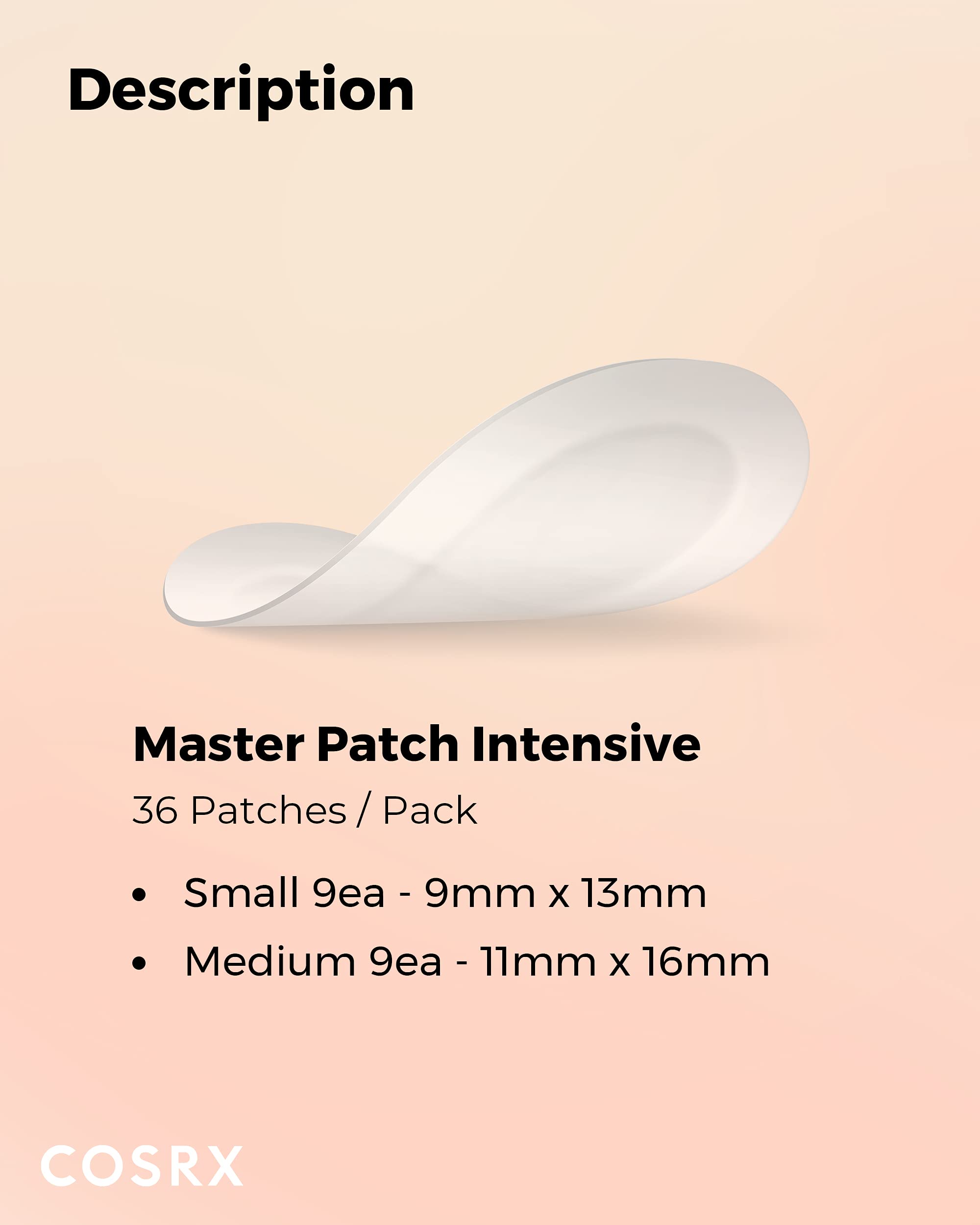 Cosrx Master Patch Intensive 90 Patches  Oval-Shaped Hydrocolloid Pimple Patch With Tea Tree Oil  Quick & Easy Blemish, Zit, Spo