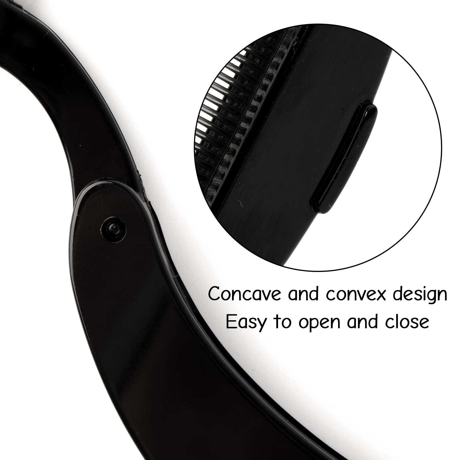 G2Plus 4Pcs Folding Eyelash Comb, Eyebrow Comb Metal Teeth, Eyelash Separator Comb, Eyelash Brush And Comb, Professional Tool Fo