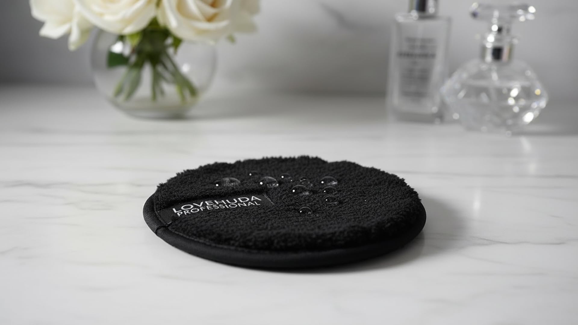 Lovehuda Professional Reusable Soft Makeup Remover Pads For All Skin  4 Pack Microfiber Face Rounds Wipes Heavy Mascara Eye Sha