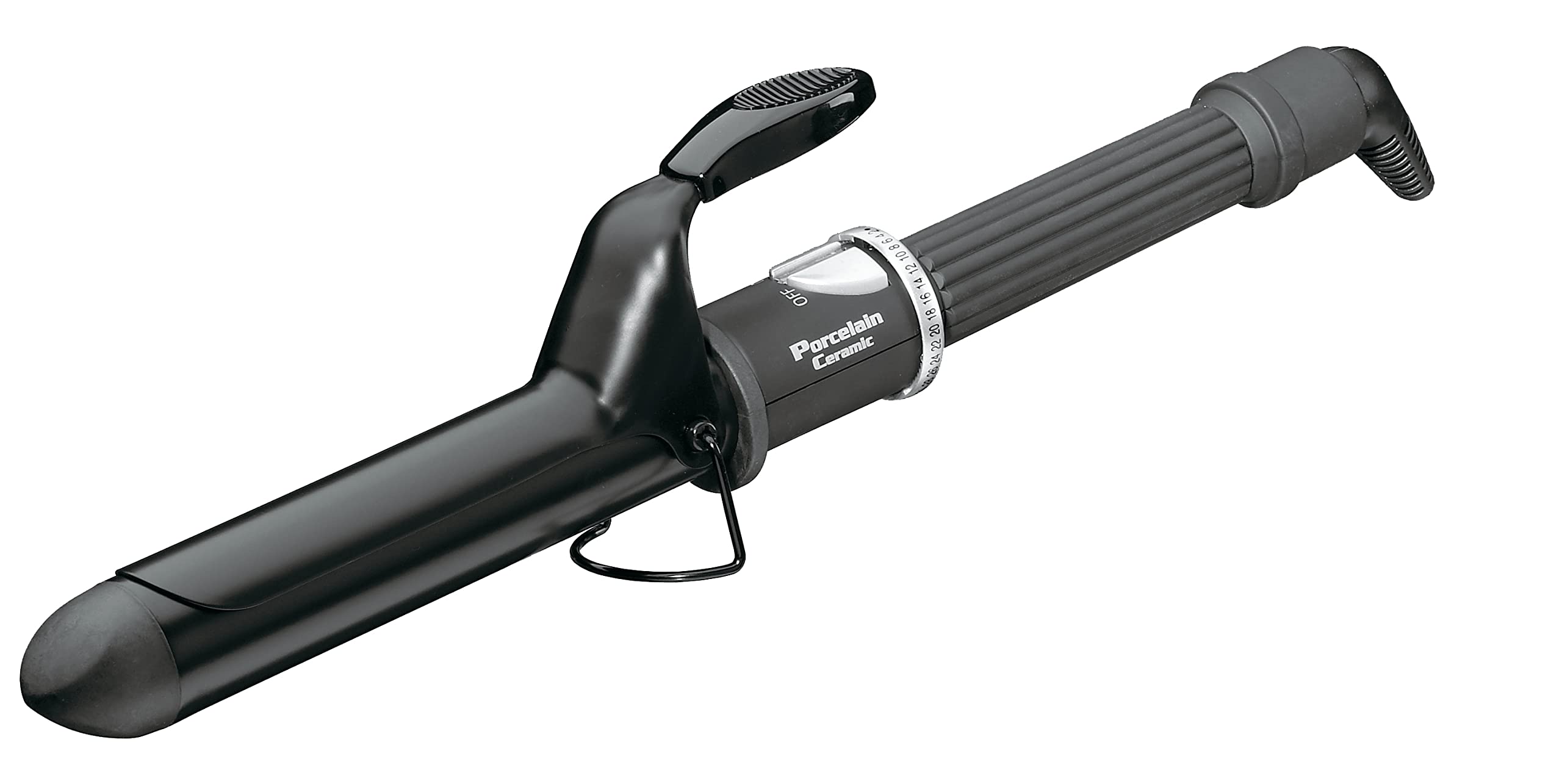 BaBylissPRO Porcelain Ceramic 1 1/4 Inch Curling Iron, Hair Styling Tools & Appliances, BP125S