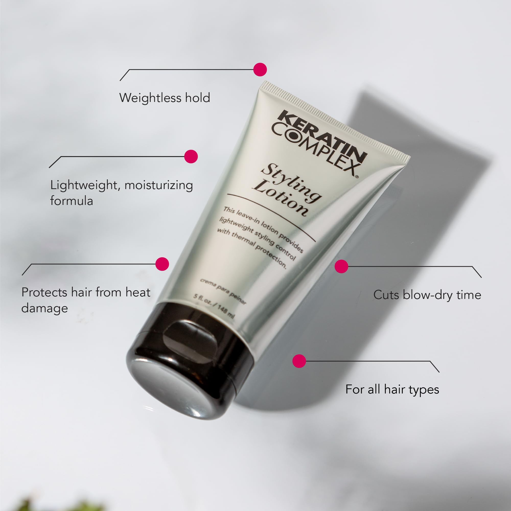 Keratin Complex Styling Lotion, 5Oz