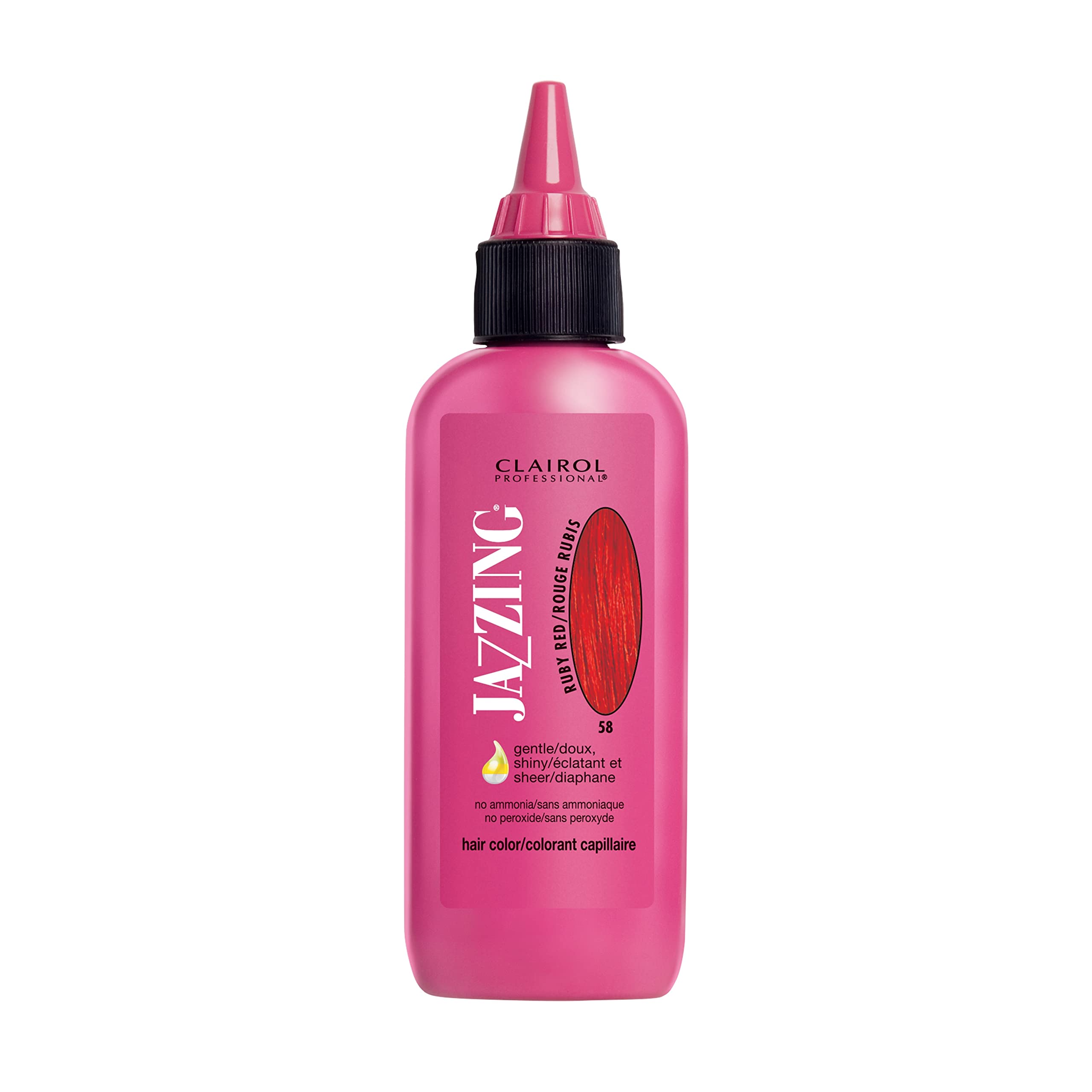 Clairol Professional Jazzing Hair Color No.058 Ruby Red, 3 oz