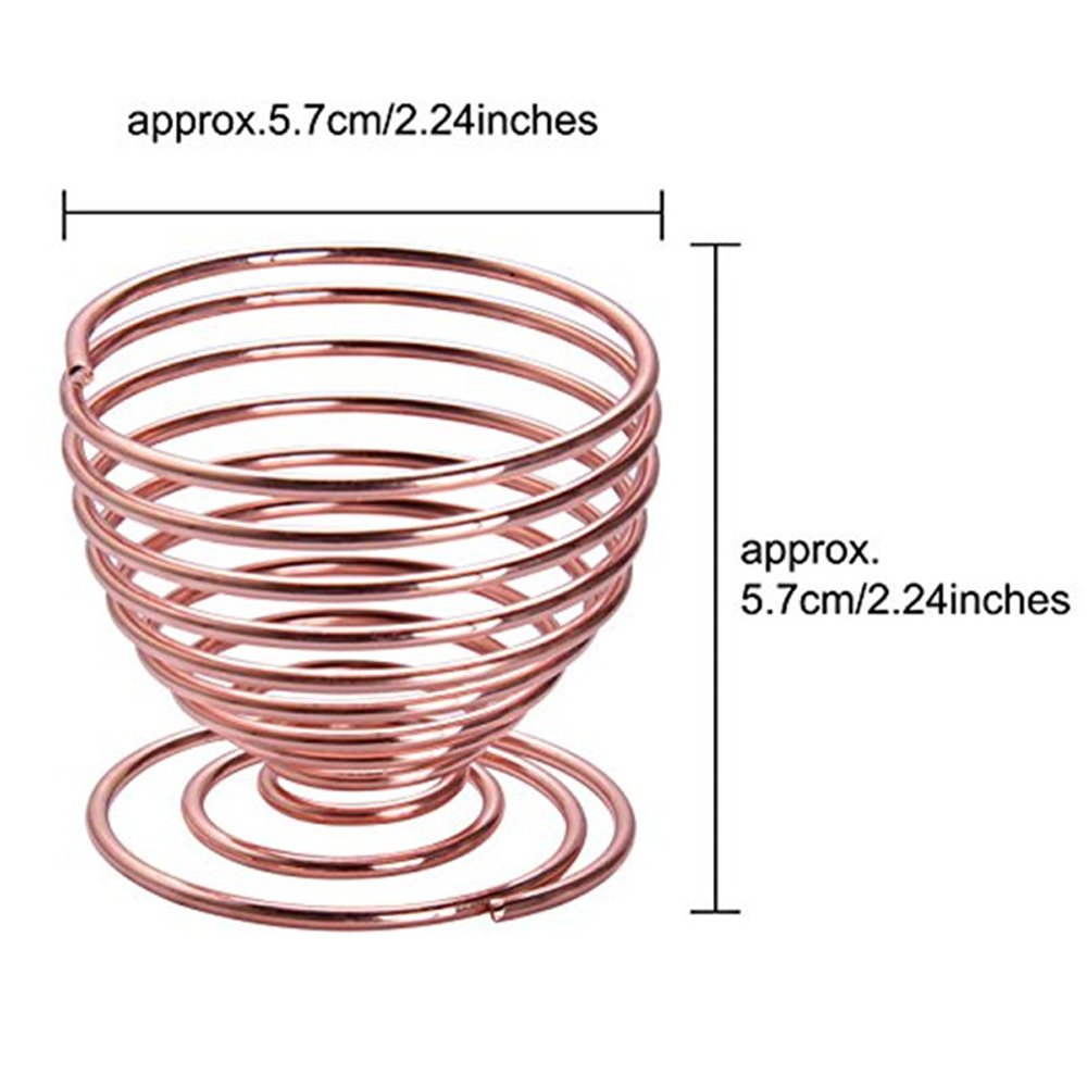 LanMa Beauty Sponge Blender Holder,(2 Pack Rose Gold) Makeup Sponge Drying Stand Storage Egg Powder Puff Display Stand