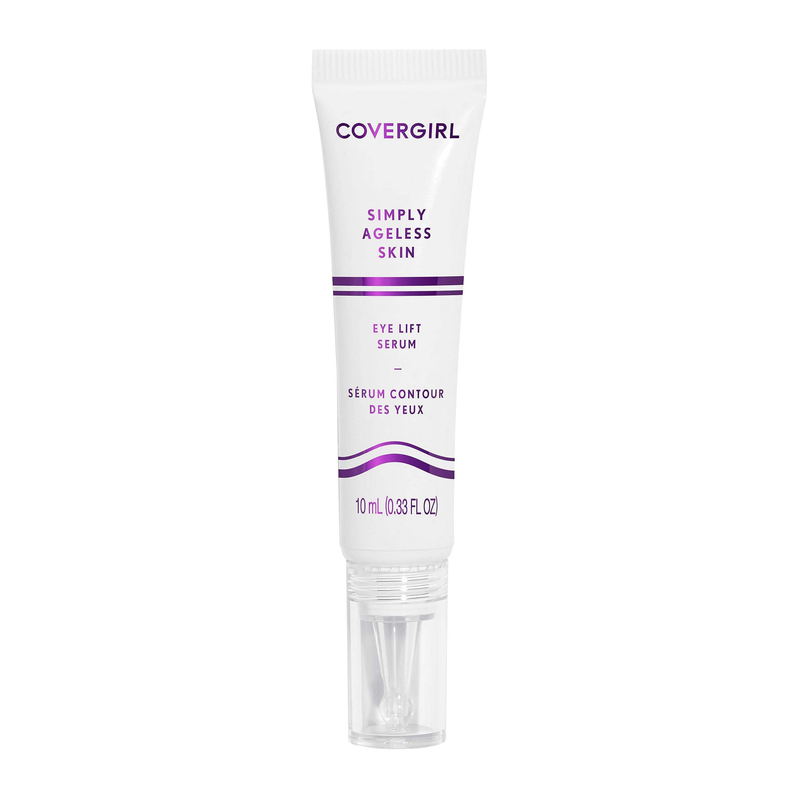 Covergirl Simply Ageless Skin Eye Lift Serum, Reduces Wrinkles, 1 Pack, 0.92 Oz ,Serum, Face Serum, Skin Tightening Serum, Anti-