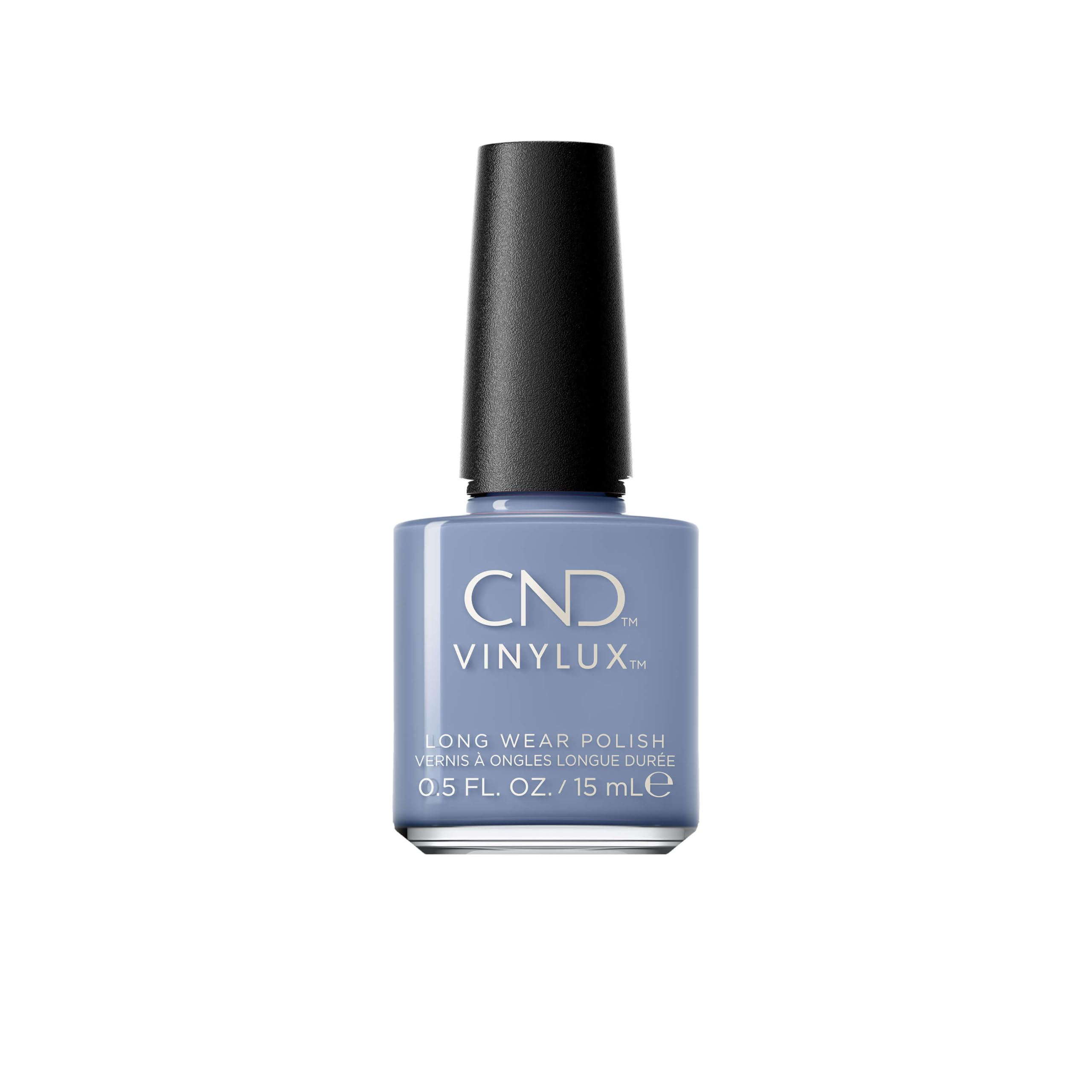 CND Vinylux Longwear Blue Nail Polish, Gel-like Shine & Chip Resistant Color, Vintage Blue Jeans, 0.5 fl. oz