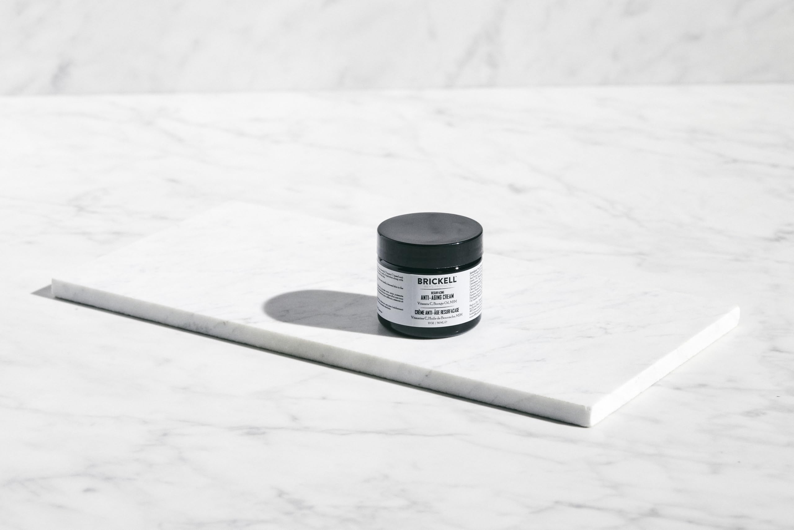 Brickell Men'S Products Resurfacing Anti-Aging Face Cream For Men, Natural And Organic Face Moisturizer, Vitamin C Cream For Wri