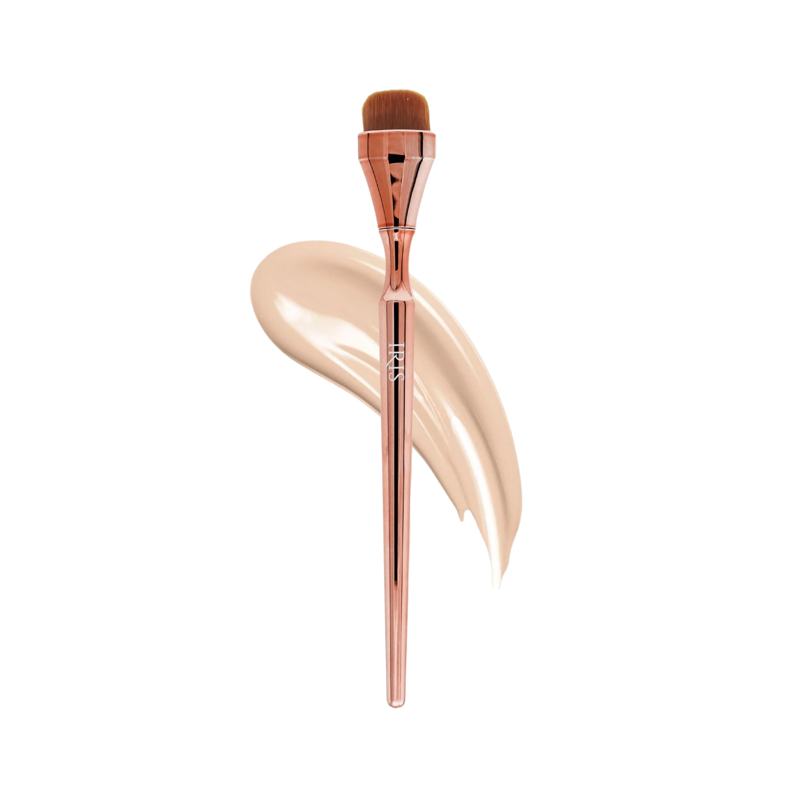 Iris Cosmetics Concealer Brush, Vegan & Cruelty Free, Dense Synthetic Bristles, Seamless Blending & Precision Coverage, 1 Pc