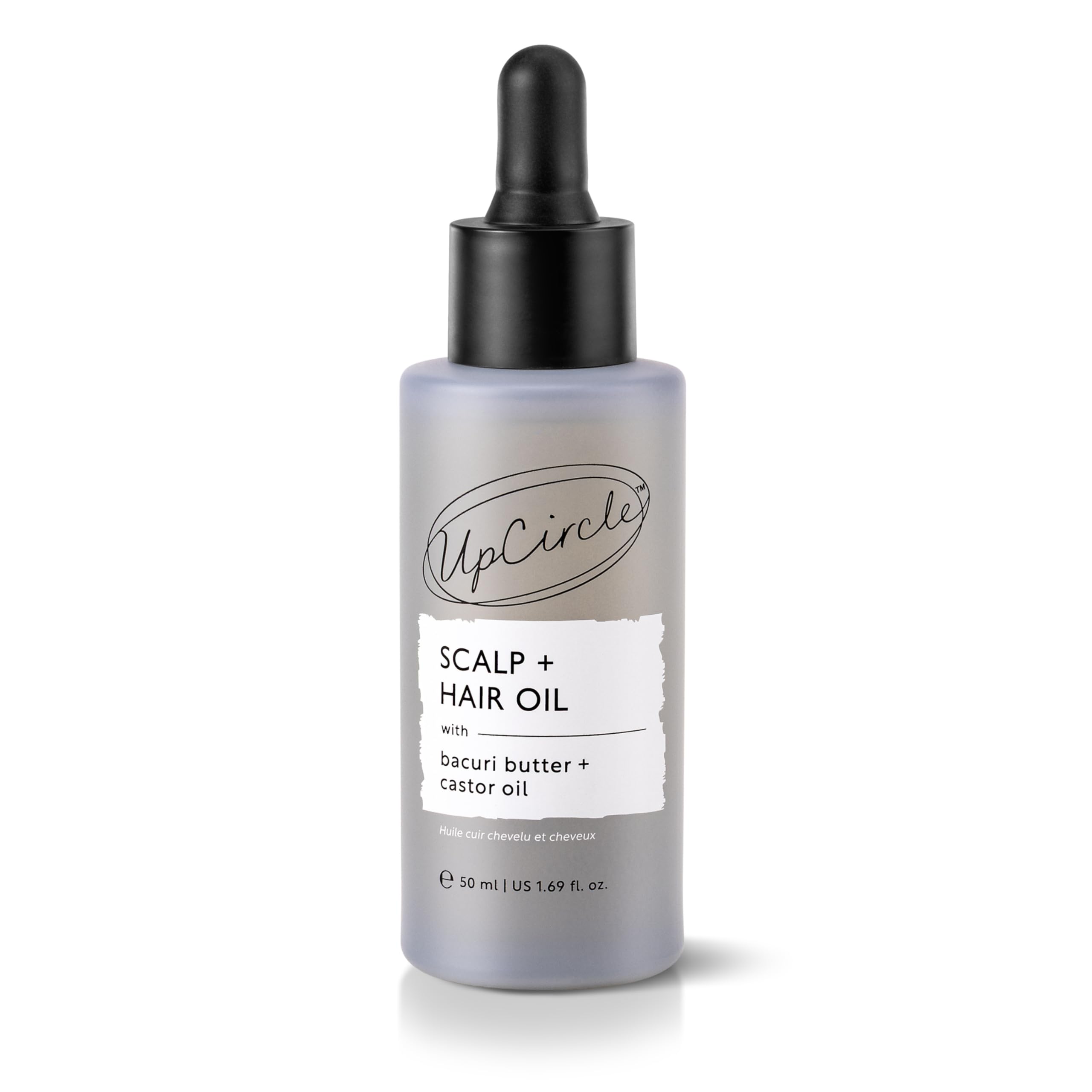 UPCIRCLE Scalp + Hair Oil 50ml  Targets Dryness + Damage  Bacuri Butter Restores + Repairs + Rosemary Oil Promotes Hair Growth