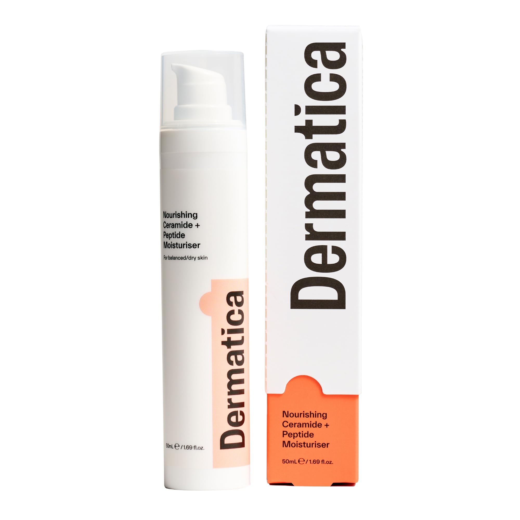 Dermatica Anti-Wrinkle Nourishing Ceramide With Peptide Moisturizer  For Anti-Ageing And Skin Barrier Repair I Water Based Moist