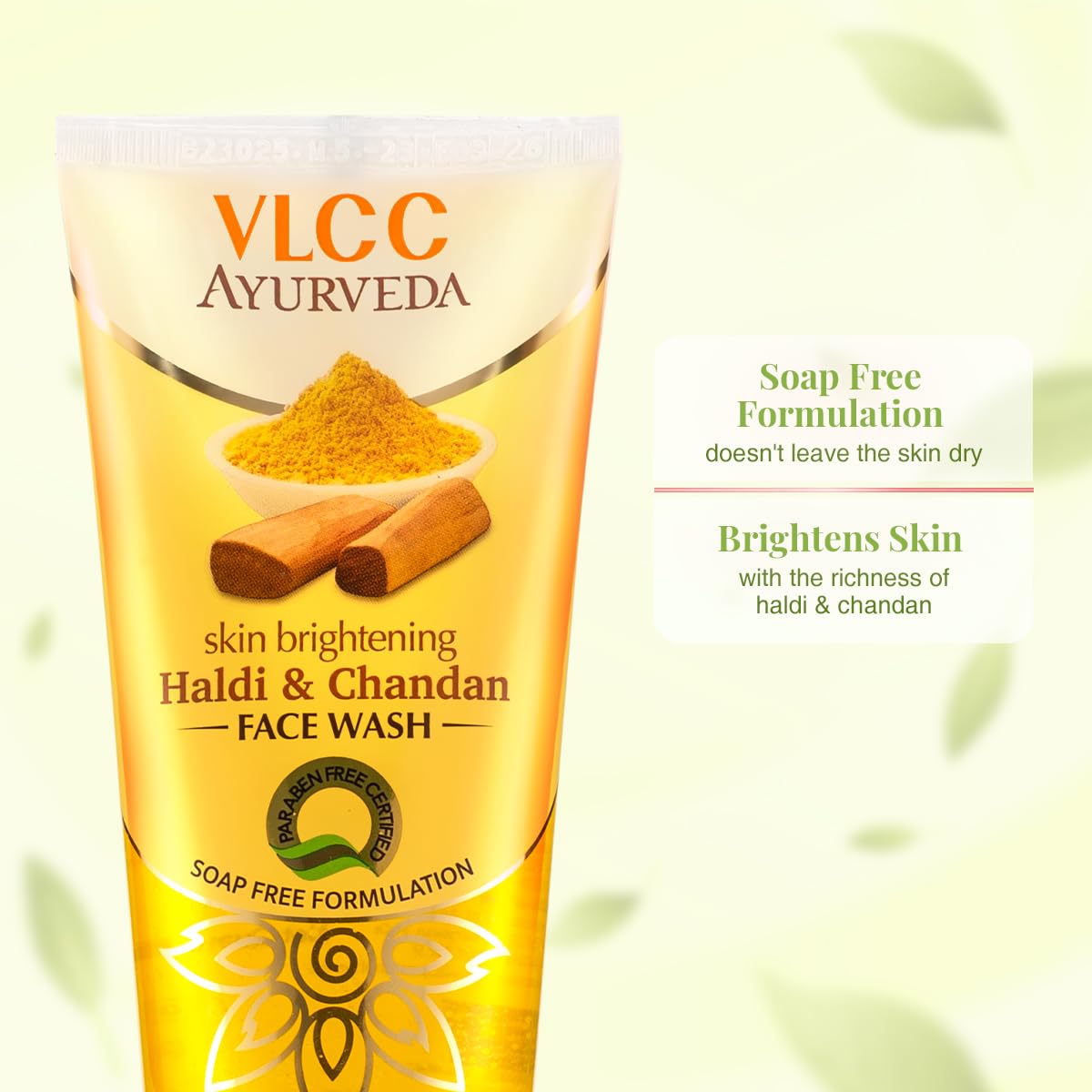 VLCC Ayurveda Skin Brightening Haldi and Chandan Facewash- 100ml
