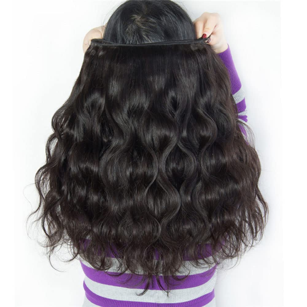 26 28 30 Inch Human Hair Bundles Human Hair Body Wave Bundles Human Hair 12A Weave Bundles Human Hair Brazilian Hair Bundles 100