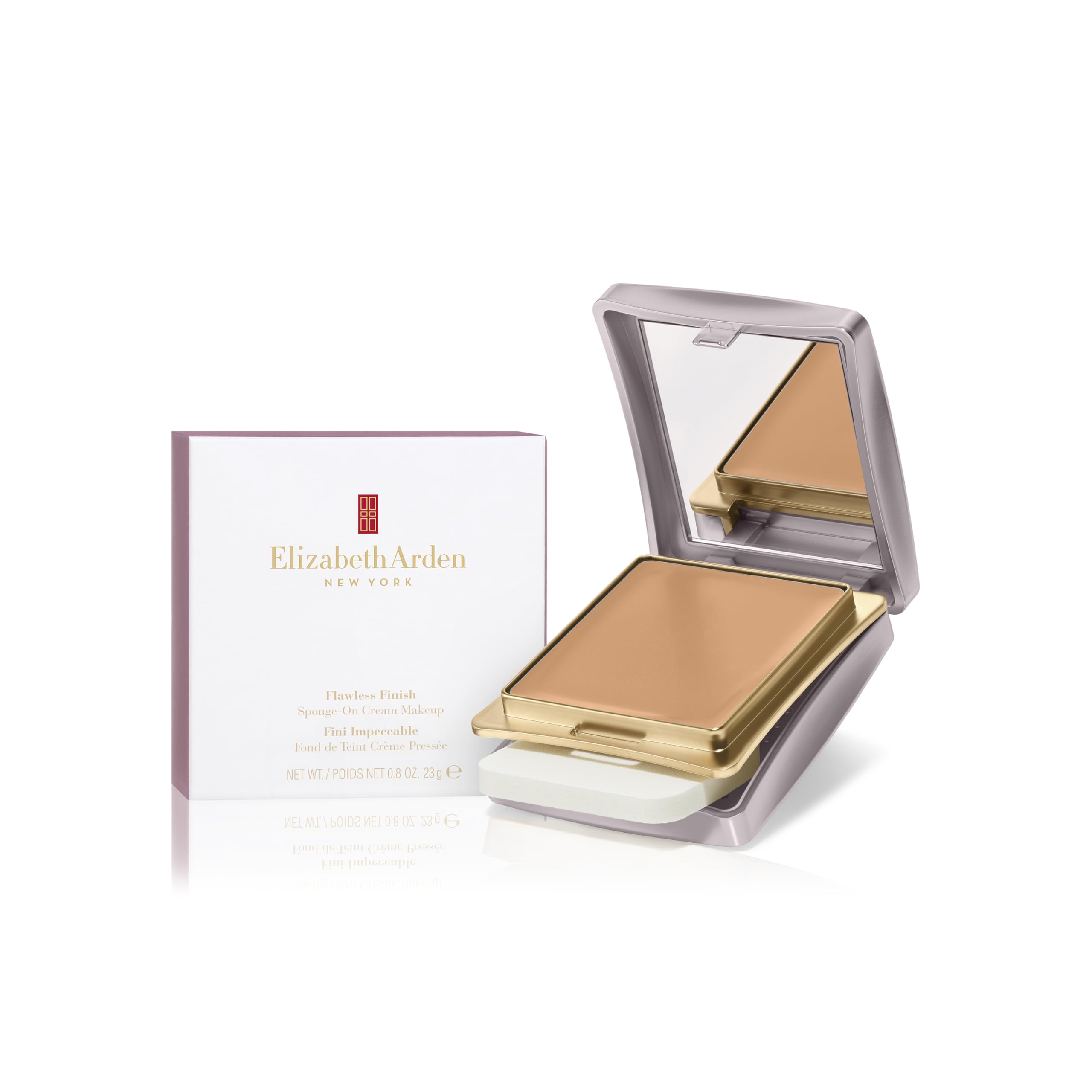 Flawless Finish Sponge On Cream Makeup by Elizabeth Arden, 0.8 oz Toasty Beige No. 11 for Women.