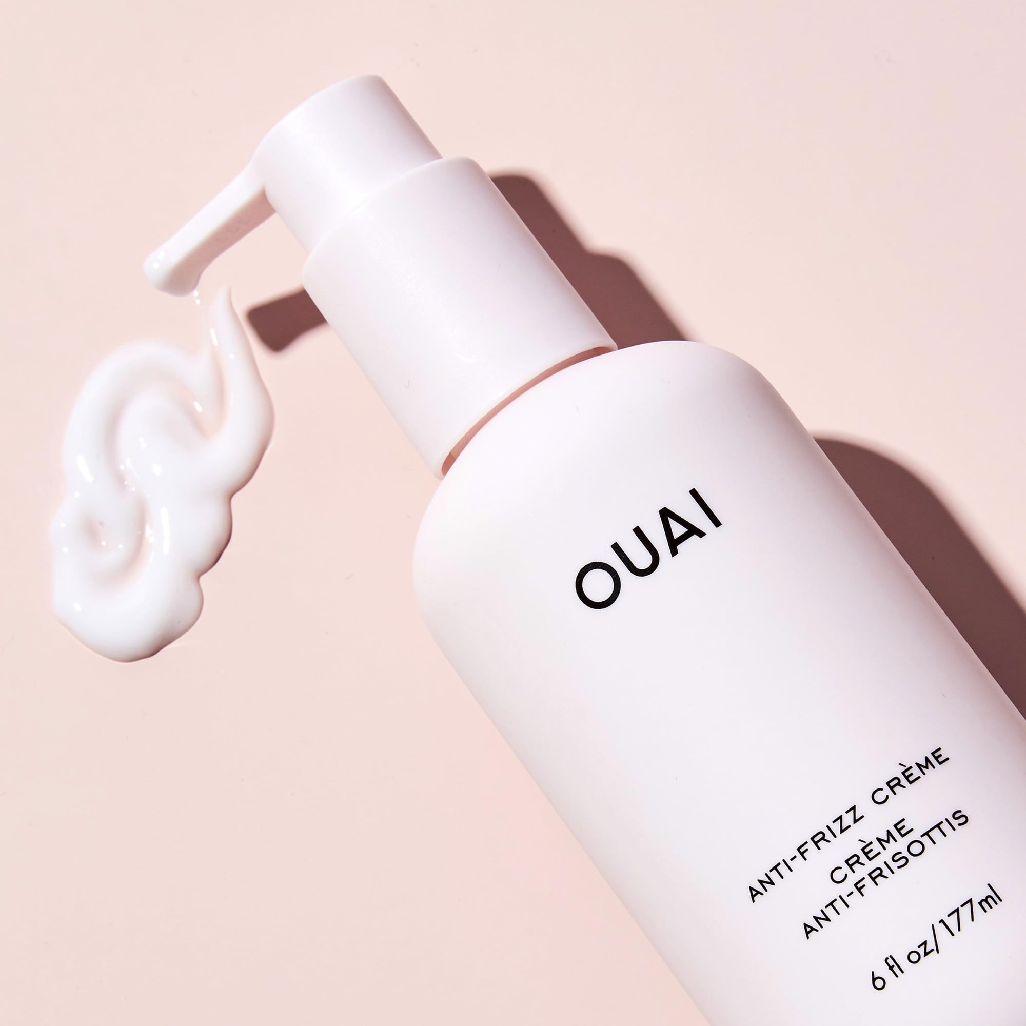 OUAI Anti Frizz Cream - Moisturizing Hair Cream with Frizz Control & Heat Protection - Provides Lasting Hydration with Jackfruit