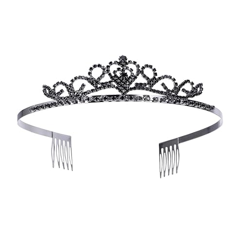Bridal Tiara - Wedding Bridal Crown Rhinestone Hair Barrettes - Masquerade - 1st Choice