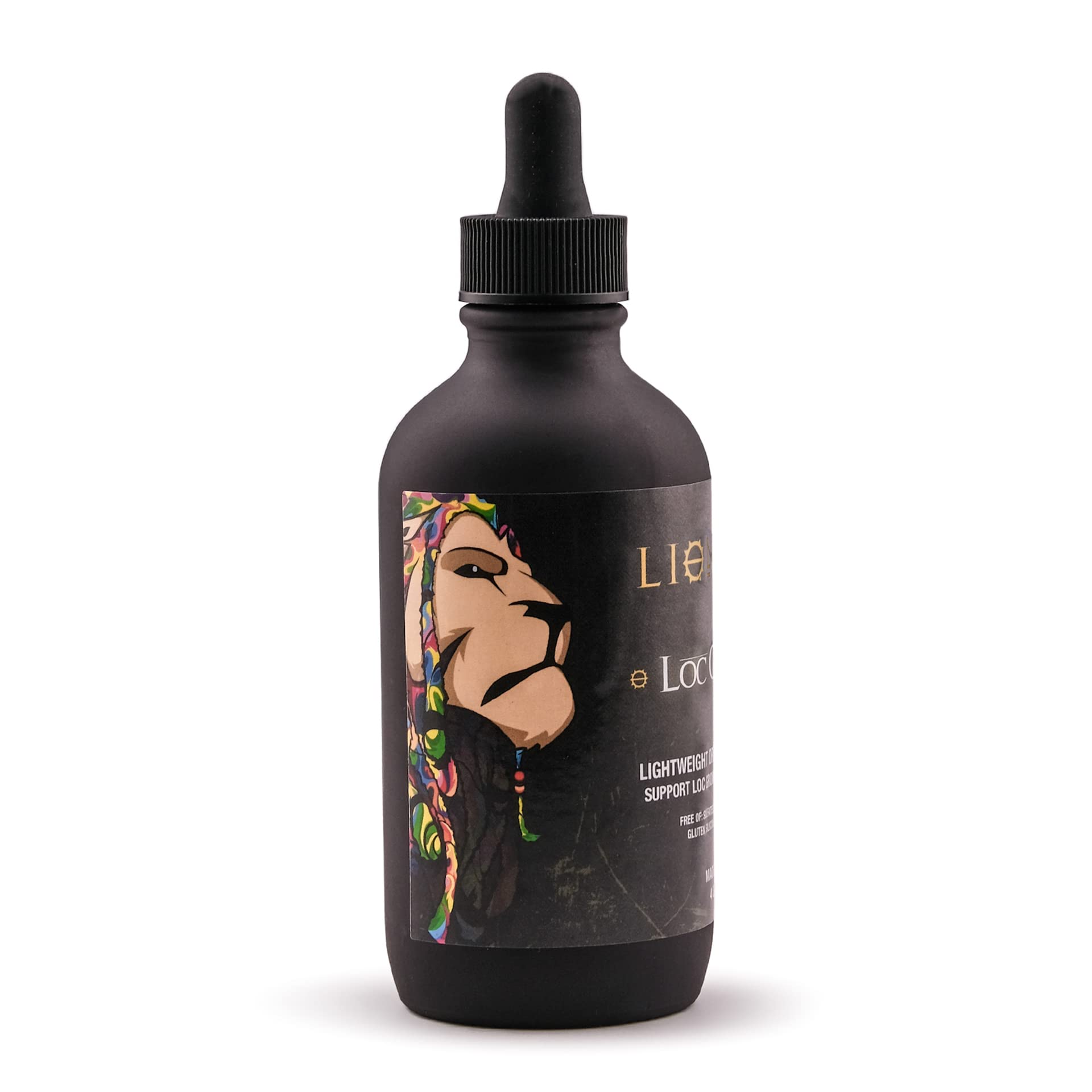 Beard Gains Lion Hair Growth Oil & Scalp Relaxer for Dreadlocks & Braids, 4oz