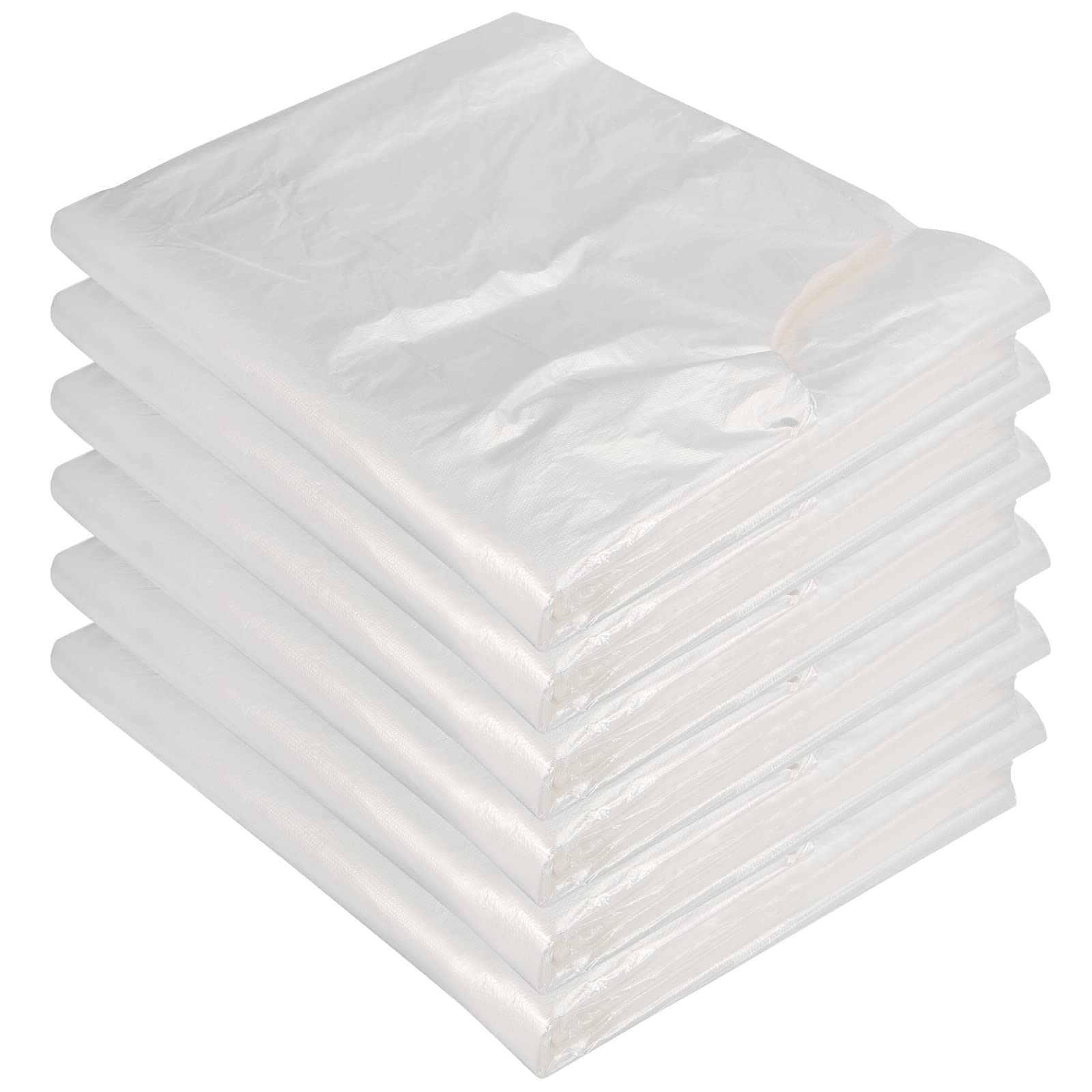 Sinjeun 200 Pcs 47 X 36 Inch Disposable Hair Salon Capes, Waterproof Barber Cape, Single Use Shampoo Hair Cutting Cape Dressing