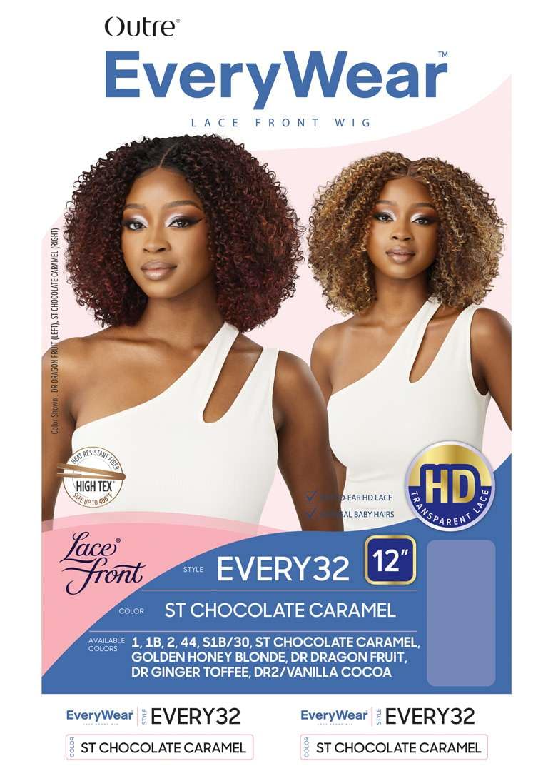Outre Lace Front Wig - Everywear - Every32 (DR GINGER TOFFEE)