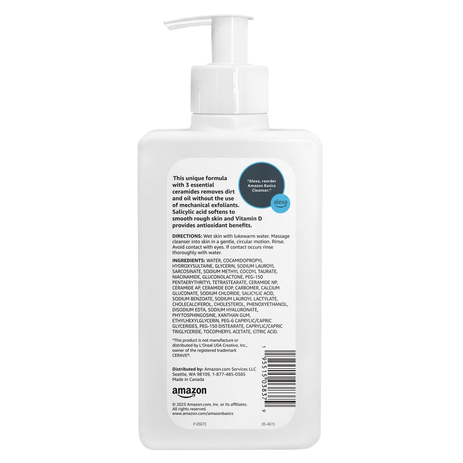 Amazon Basics Renewing Salicylic Acid Cleanser, 8 Fluid Ounces, 1-Pack