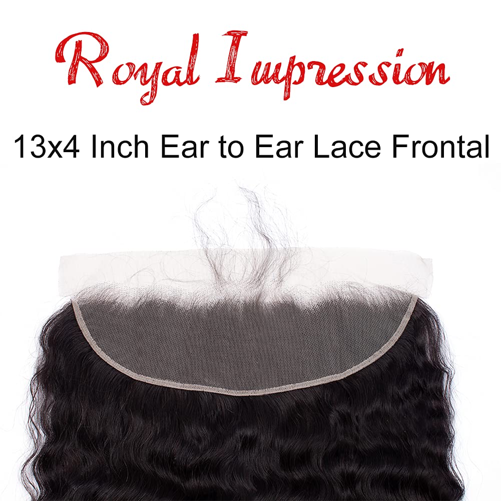 Loose Wave Ear To Ear 13X4 Hd Lace Frontal Closure 100% Unprocessed Brazilian Virgin Human Hair Lace Frontal Closure 180% Densit