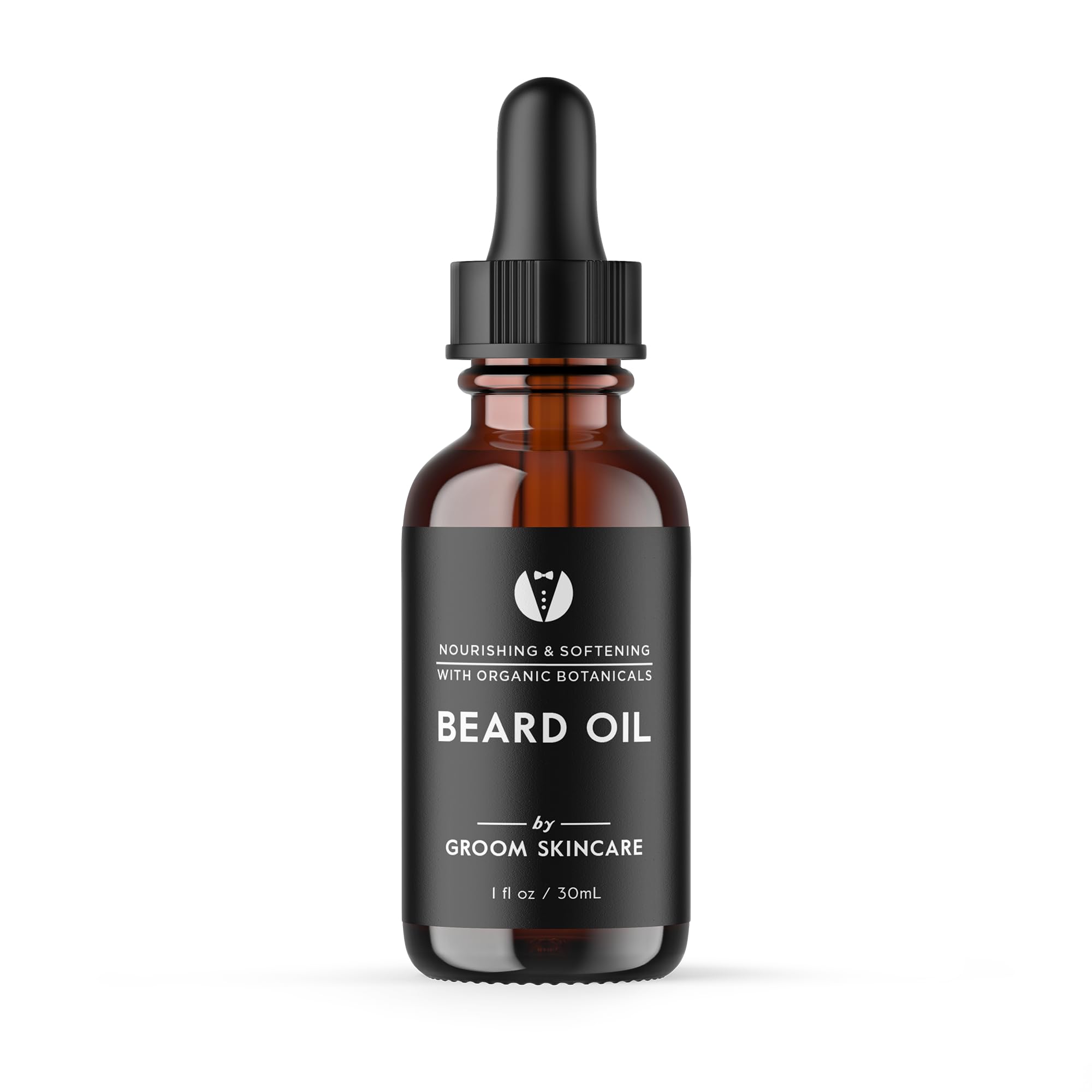 GROOM Forest Scented Beard Oil for Men | Woodsy Beard Conditioner & Moisturizer | Lightweight, NonGreasy Formula | Softens Hair