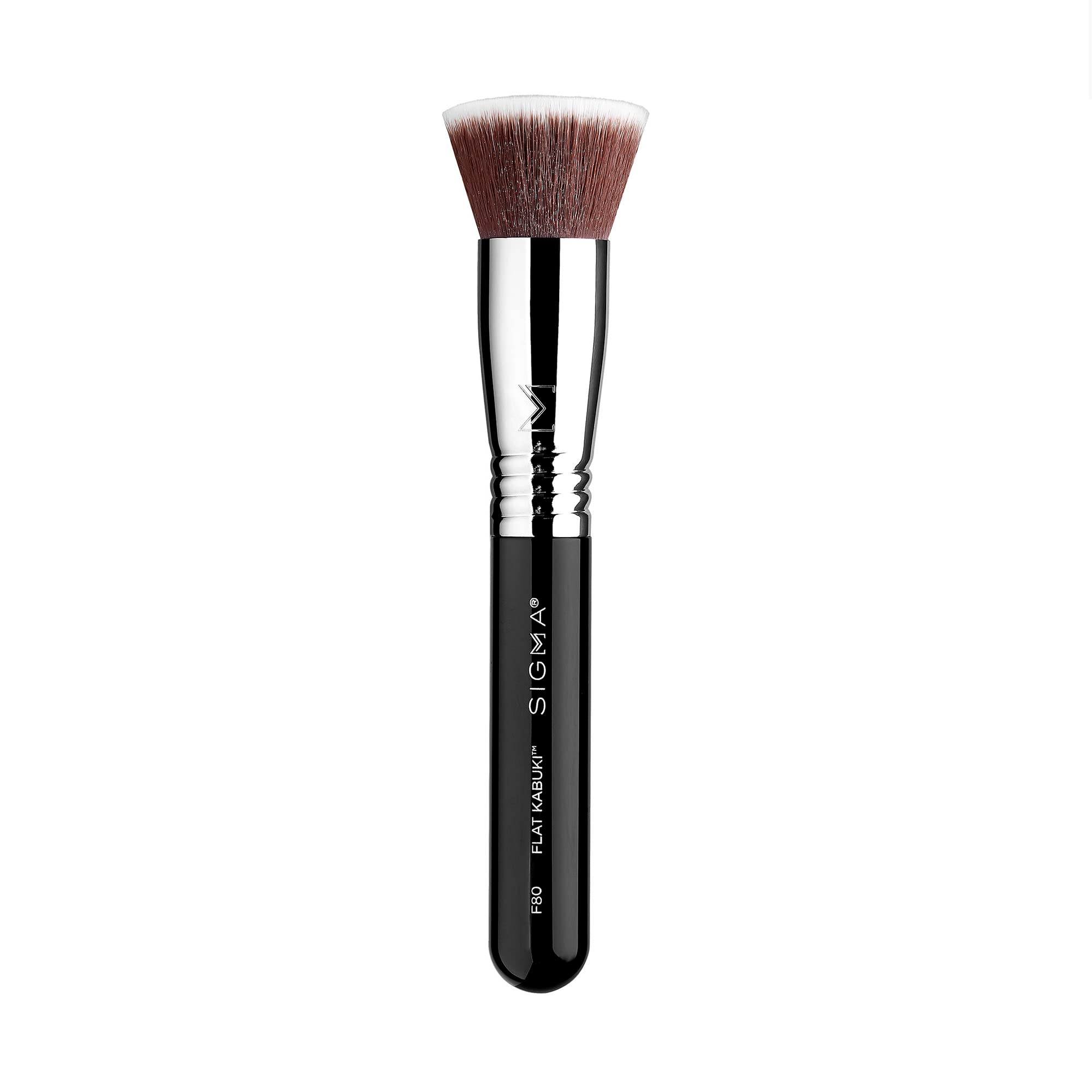Sigma Beauty F80 Flat Kabuki Brush, Best Selling Foundation Brush & Professional Grade Makeup Brush To Blend Liquid & Cream Prod