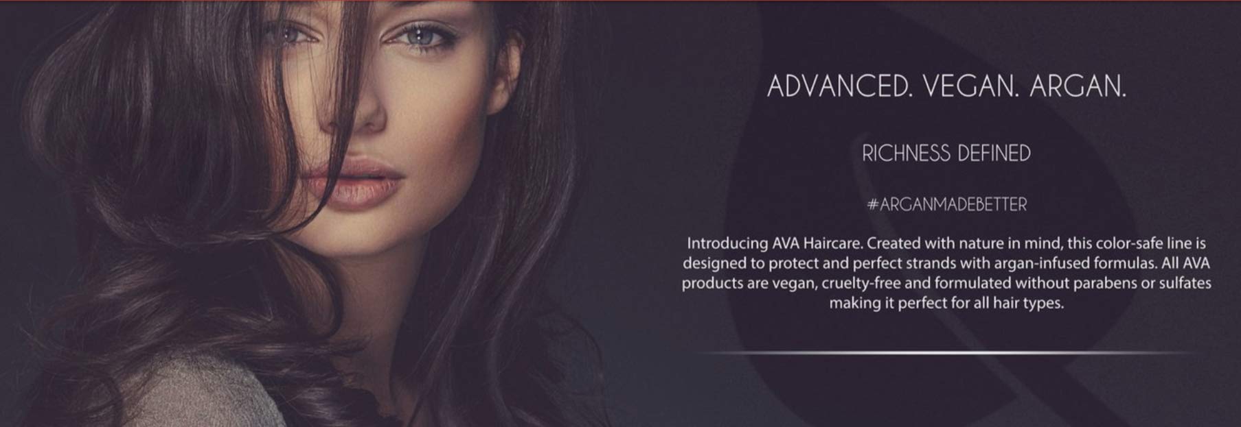 Ava Haircare - Moisture Shampoo And Conditioner - Vegan, Sulphate Free, Paraben Free, Cruelty Free (Set of 2, 33oz Each)