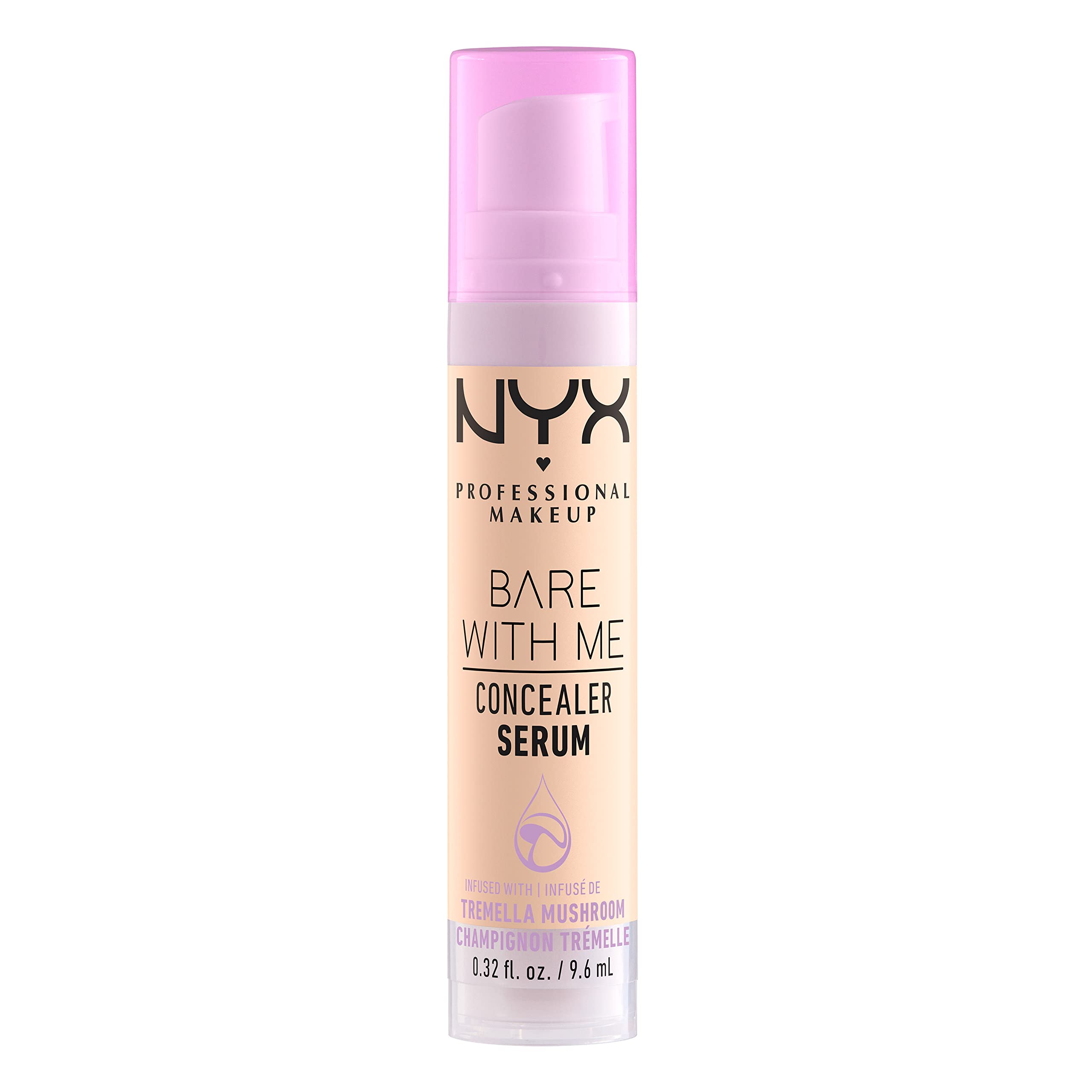 NYX PROFESSIONAL MAKEUP Bare With Me concealer Serum, Up To 24Hr Hydration - Fair
