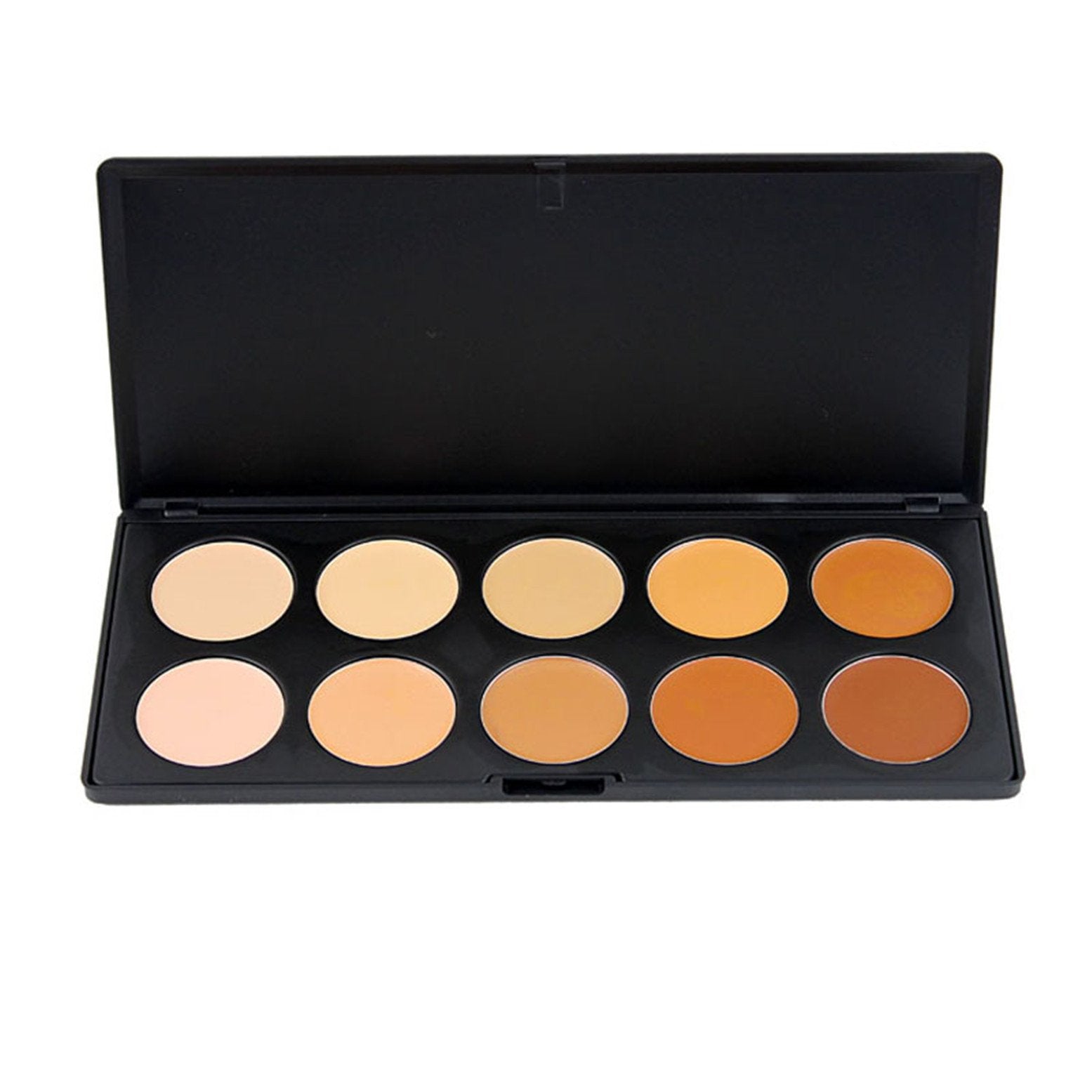 10 Colors Cream Contour Face Concealer Palette, Fantasyday Long Lasting Full Hydrating Coverage Conceals Corrects Foundation Cam