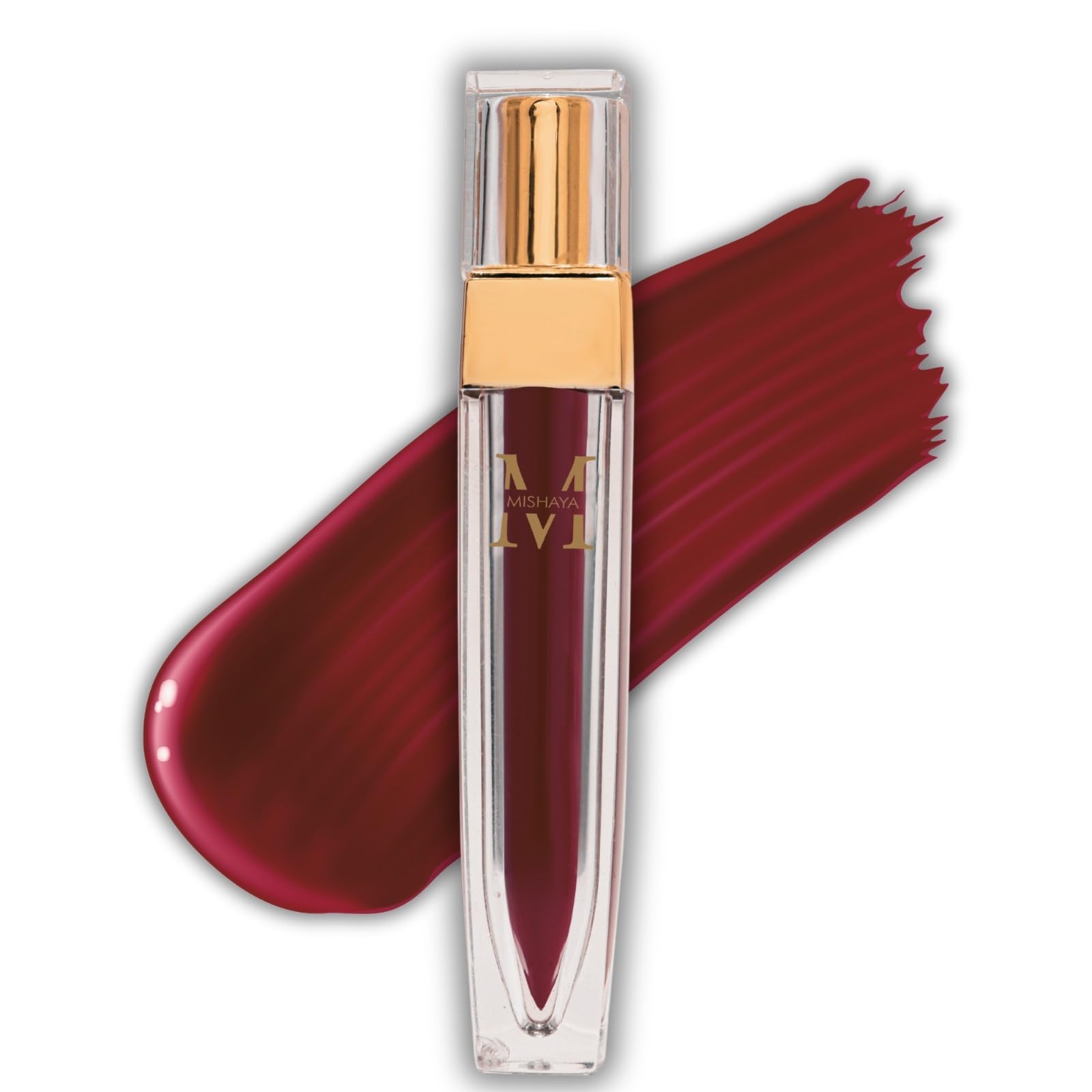 Mishaya Liquid Matte Lipstick 24Hr Long Lasting For Women NonSticky And NonDrying Sensational Matte Maroon Liquid Lipstick  6