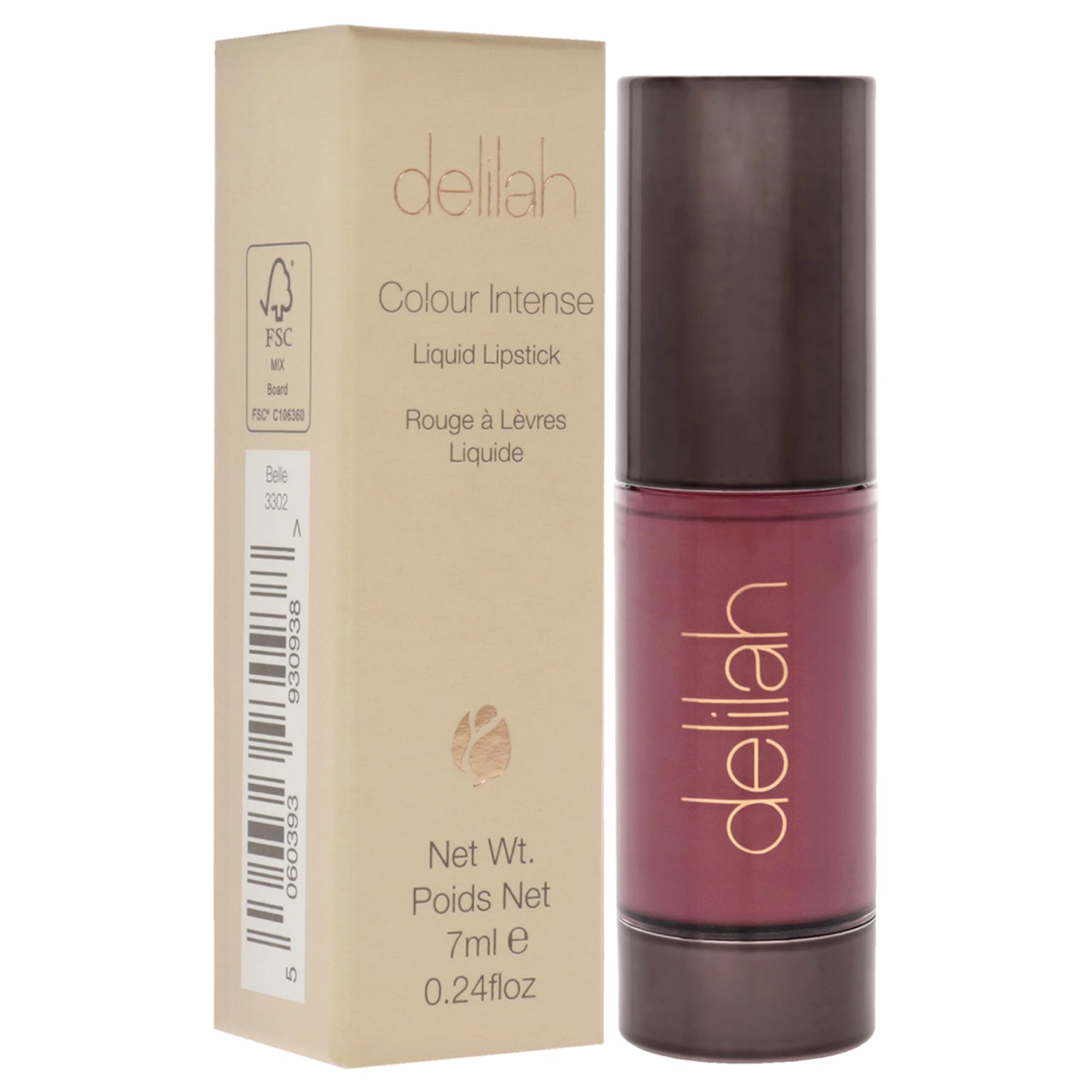 Delilah - Colour Intense Liquid Lipstick - Belle - Longwear, Lightweight, Full Coverage, Highly Pigmented Makeup Lipstick For Wo