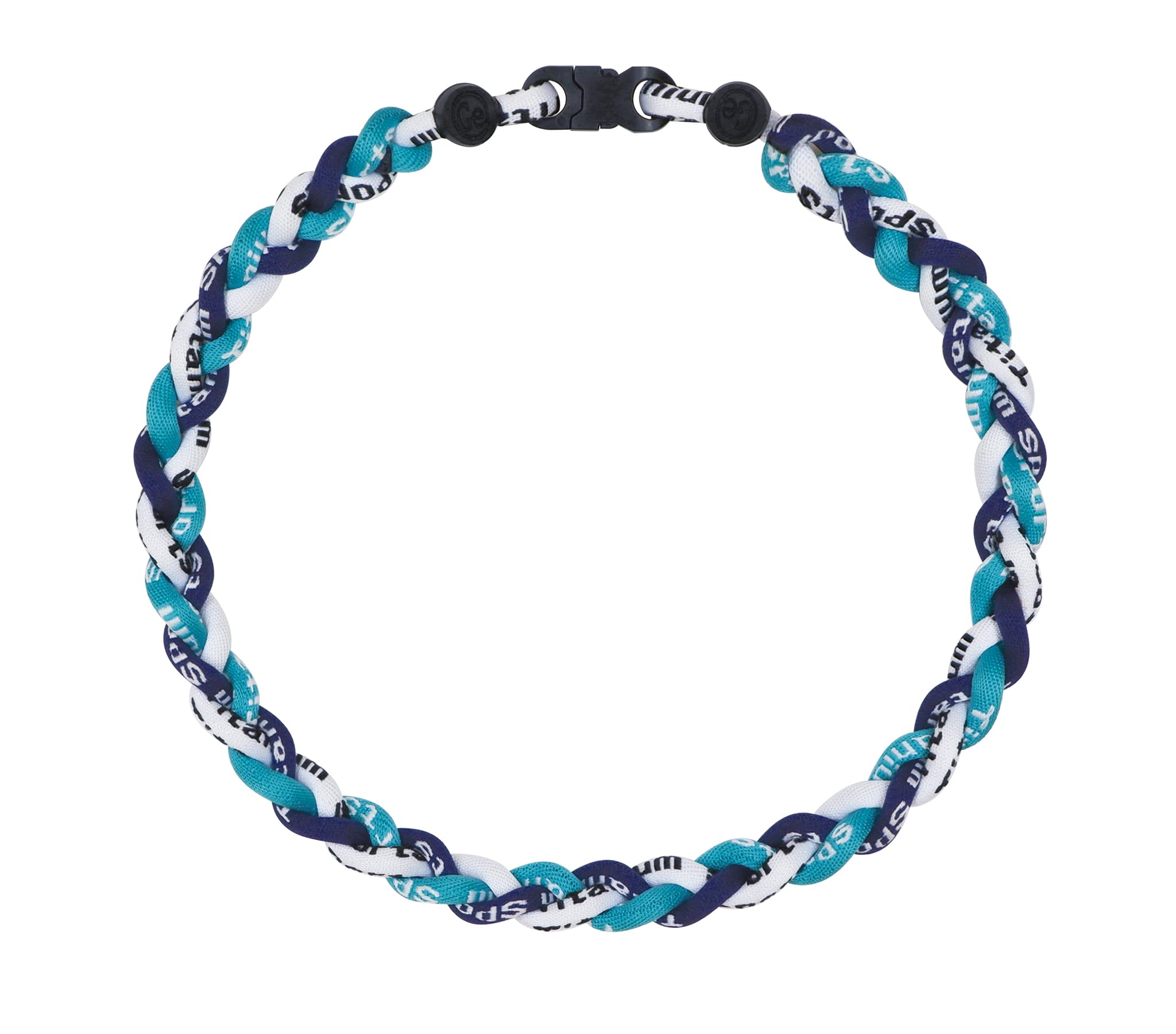 SUPBOMM Baseball Rope Necklaces, League Team Colors Braided Necklace, Baseball Team Gifts, Mariners