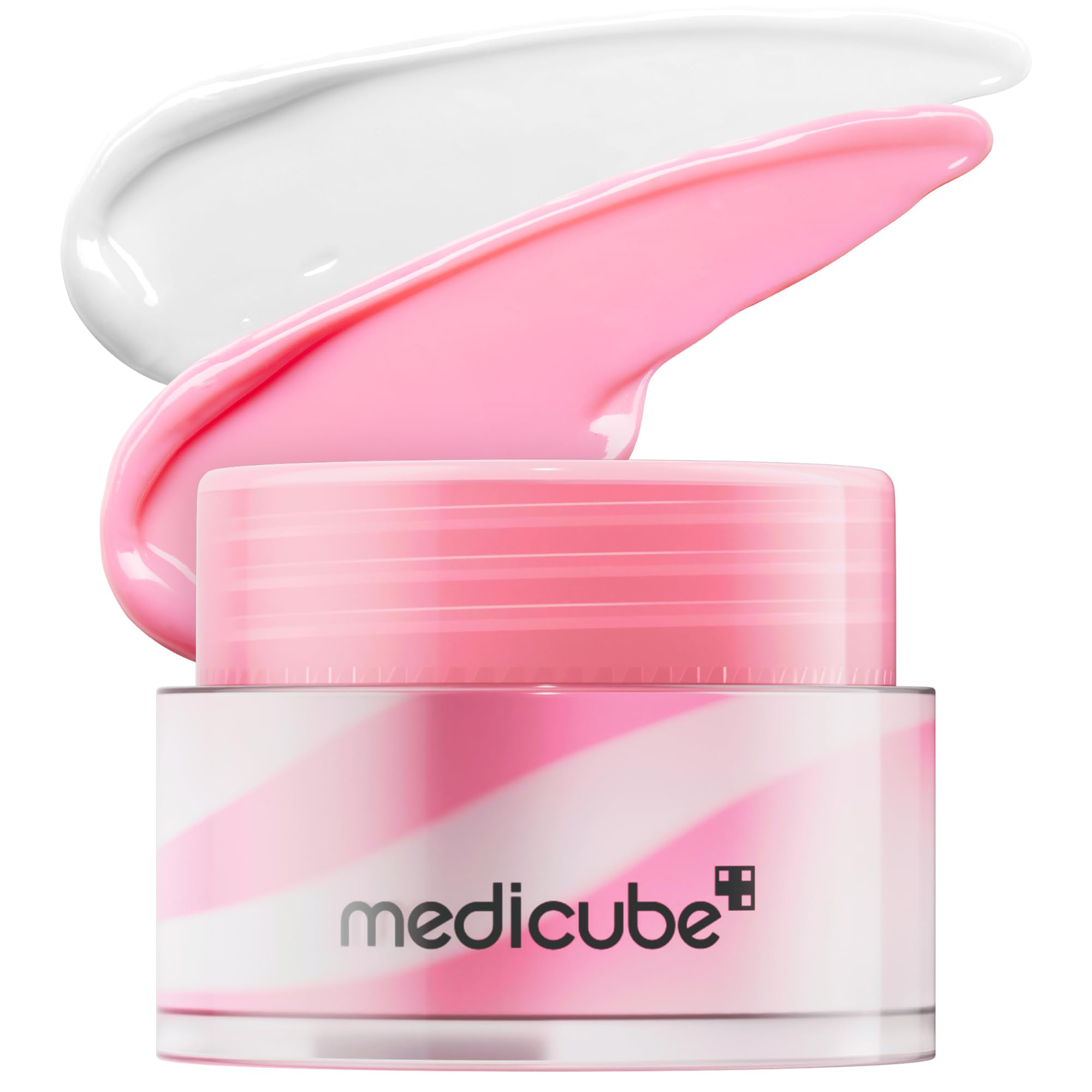 medicube PDRN lip sleeping mask glow balm | Salmon PDRN, Collagen, Shea Butter for Softer Lips, Long-lasting Moisture, Overnight
