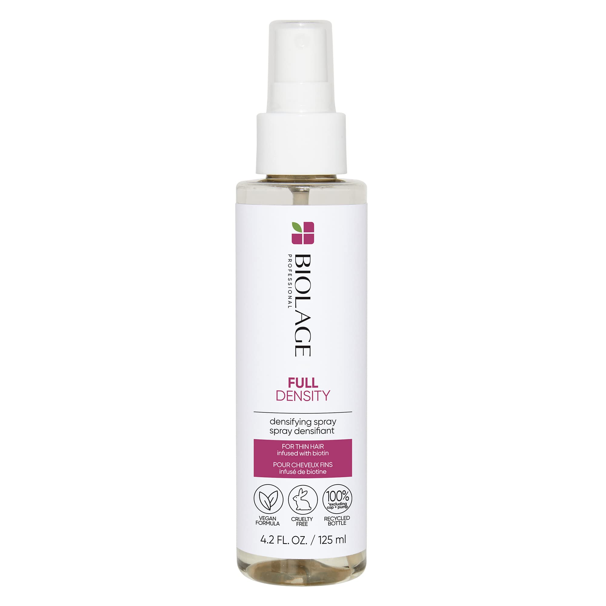 BIOLAGE Full Density Densifying Leavein Spray | For Fuller & Thicker Hair | With Biotin | For Thin & Fine Hair | Paraben & Sili