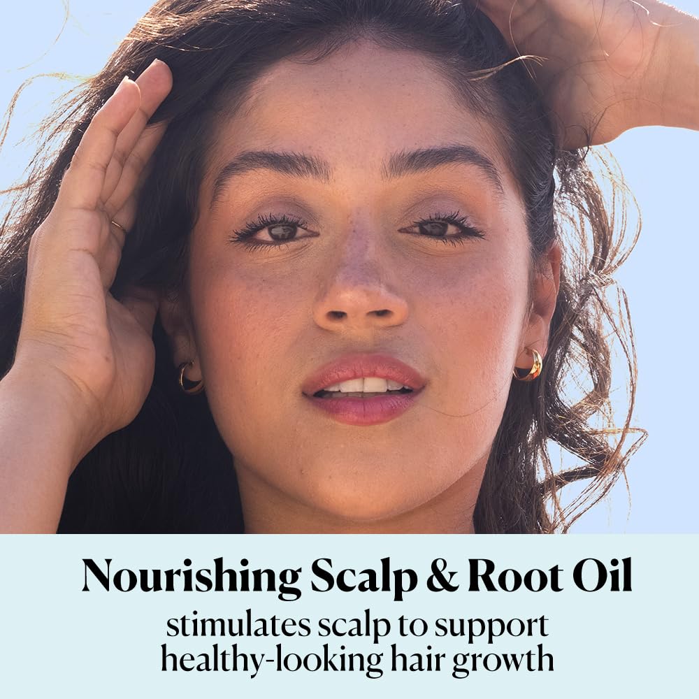 Sky Organics - Organic Rosemary Oil With Strong Roots - Hair Growth Serum With Macadamia, Jojoba & Essential Oils For Scalp - Na