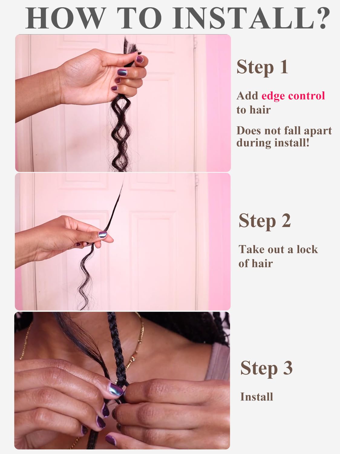 350 Braiding Hair 1 Bundle 50G 24 Inch Dark Ginger Braiding Hair Copper Braiding Hair Extensions Deep Water Wave Bulk Human Hair