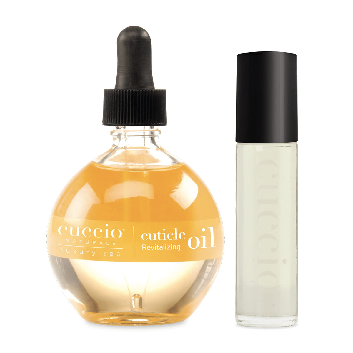 cuccio Naturale cuticle Revitalizing Oil Set - Hydrating Oils for Instant cuticle Repair for Dry, Damaged Skin and Nails - Parab