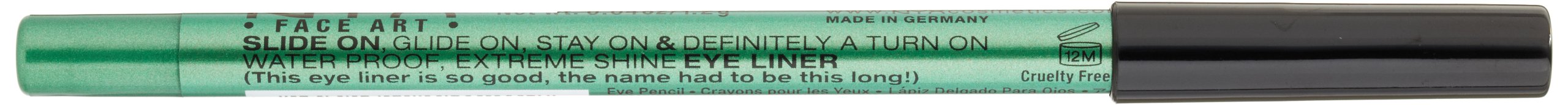 Nyx Professional Makeup Slide On Pencil, Waterproof Eyeliner Pencil - Esmeralda