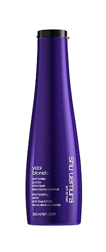 shu uemura Yubi Blonde Anti-Brass Purple Shampoo for Blonde Hair 10 oz 300 mL