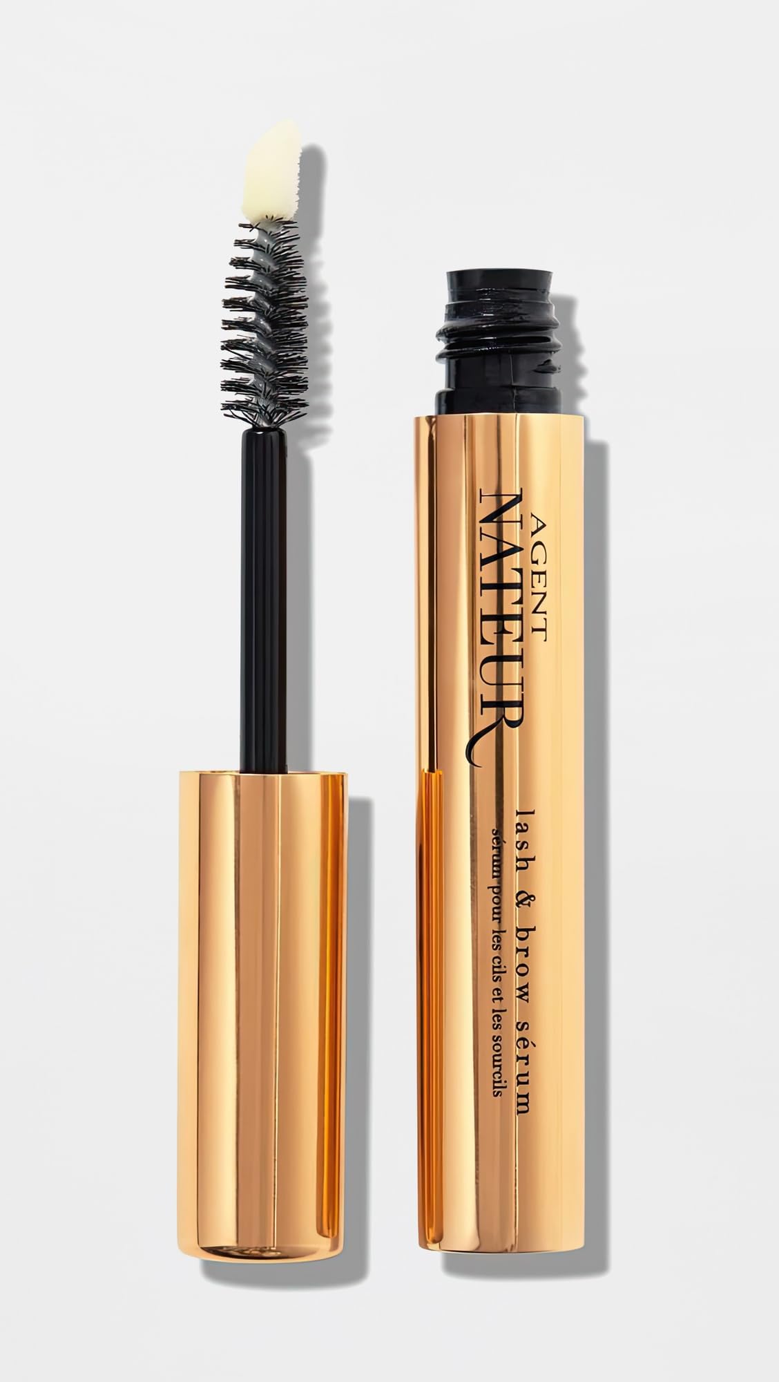 Agent Nateur - Natural Lash + Brow S  rum | Vegan, Non-Toxic, Clean Beauty (0.17 oz)