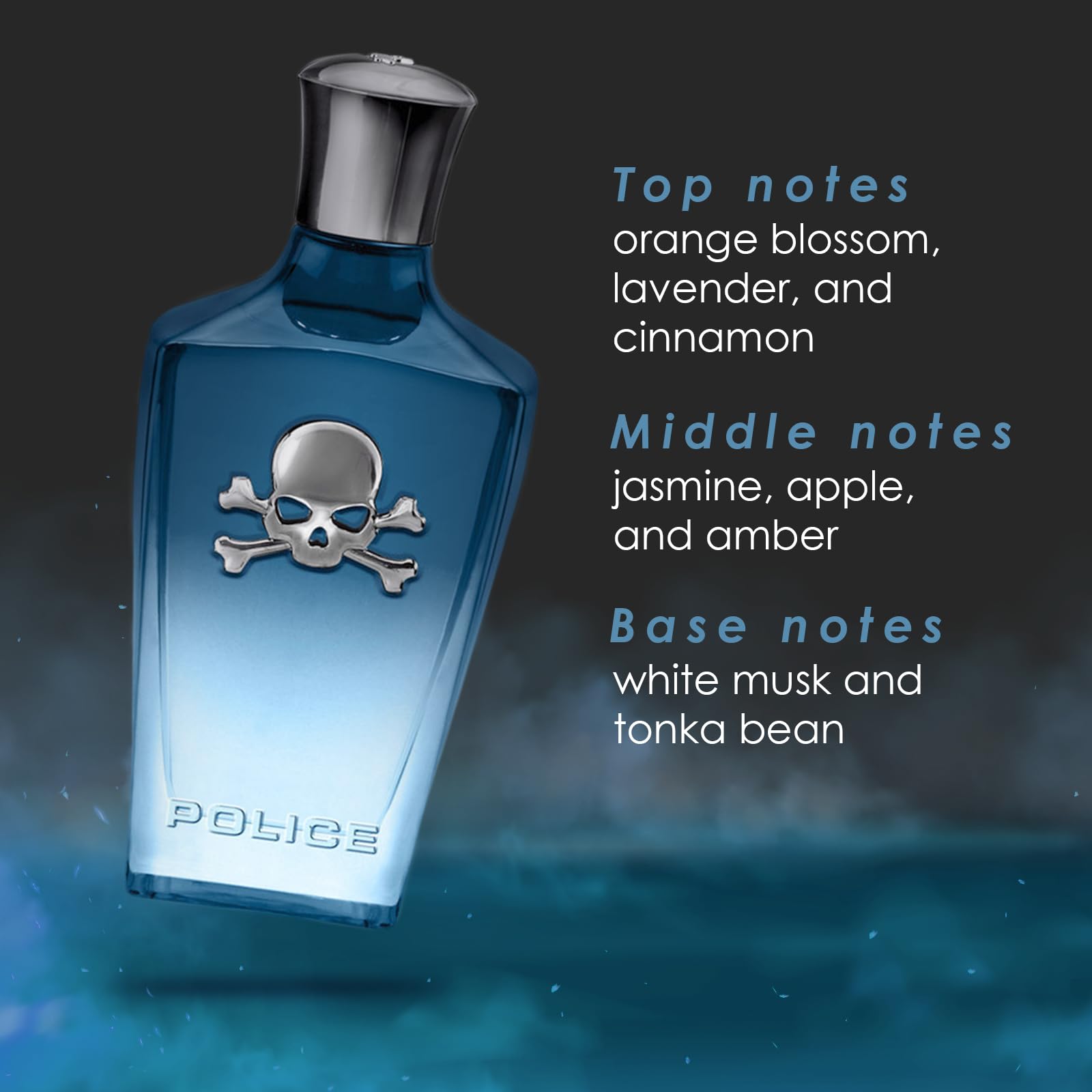 Police Potion Power For Him for Men - Aromatic Notes That Melt Into Powerful Wood And Musk - A Fragrance To Evoke The Imaginatio