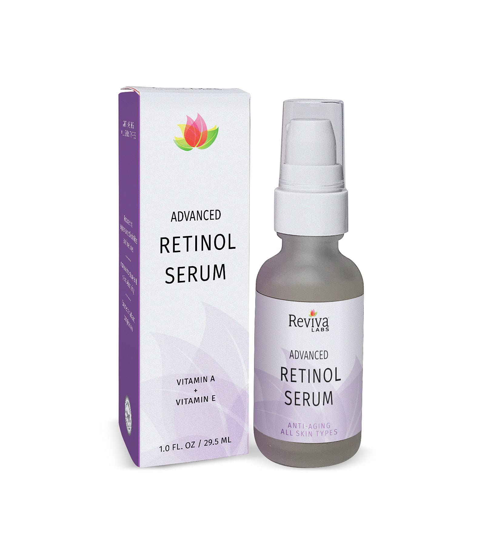 Advanced Retinol Serum | Reviva Labs | Featuring 0.1% Retinol | This anti-aging serum helps reduce the appearance of fine lines 