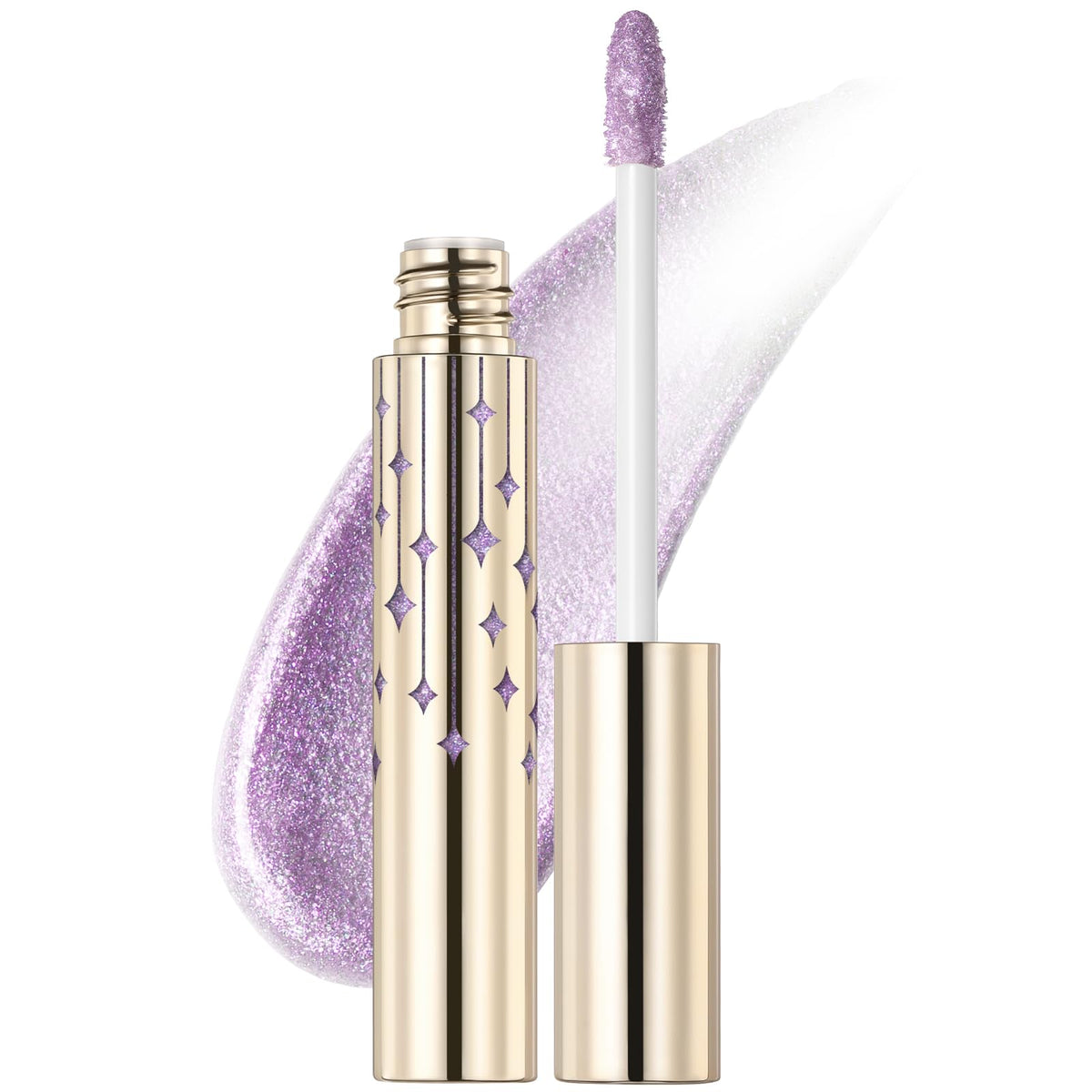FOCALLURE High Shine Glitter Lip Gloss,Hydrates and Soothes Lips for a Gorgeous,Delivers a Non-sticky Glossy finish,Long-lasting