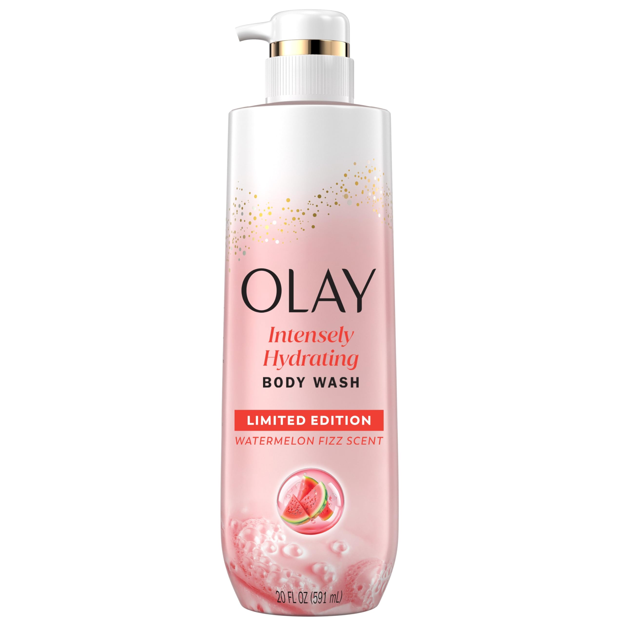 Olay Body Wash for Women, Intensely Hydrating, Pro-Hyaluronic Acid Serum Complex, Renews Moisture, Vitamin B3 Lameller Technolog