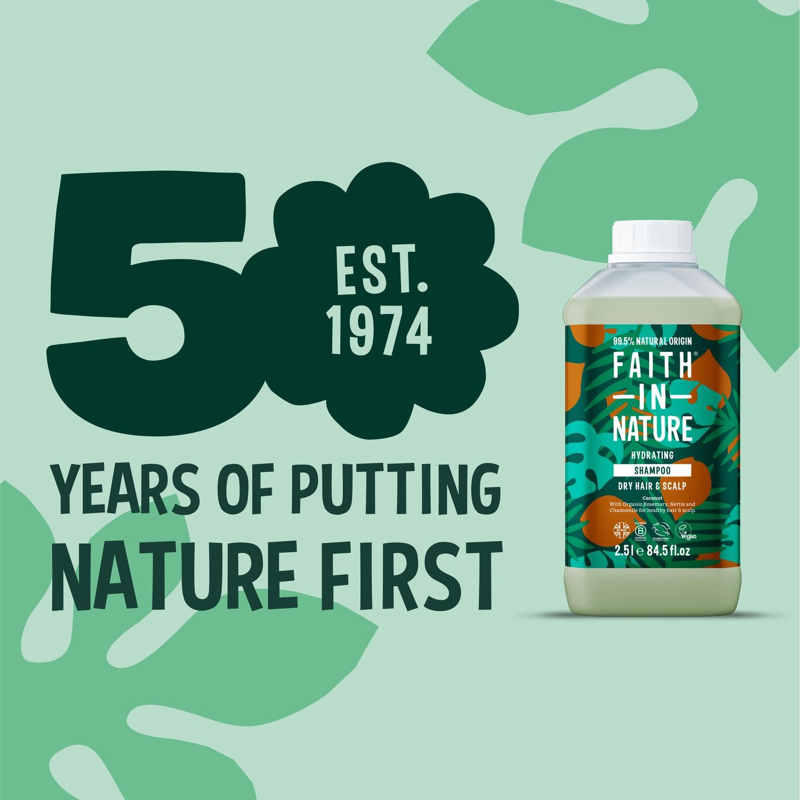 Faith in Nature Shampoo - Coconut 2.5L