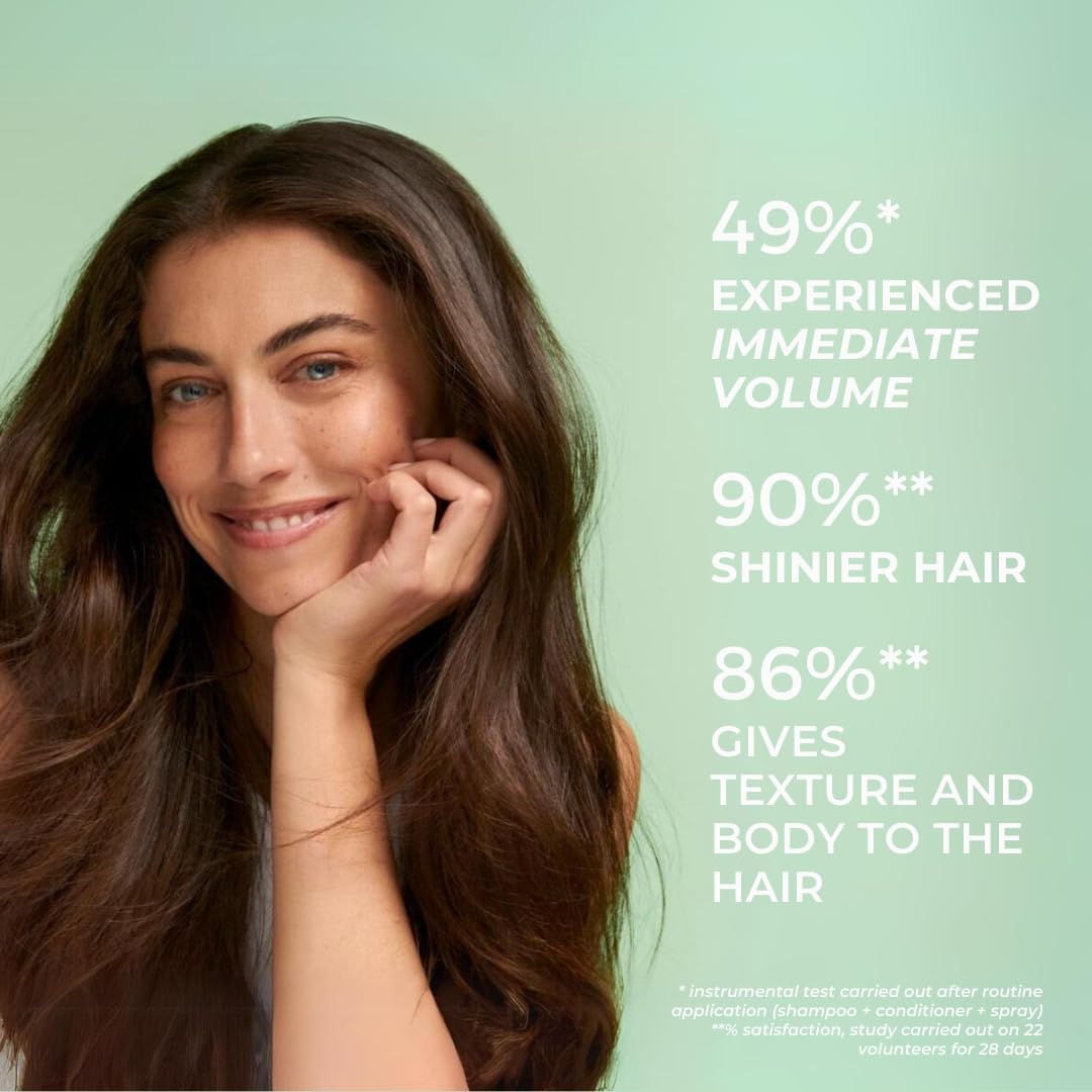 PHYTO PARIS VOLUME Volumizing Conditioner, For Fine Hair, Thin Hair, Silicone Free, 5.91 fl. oz.