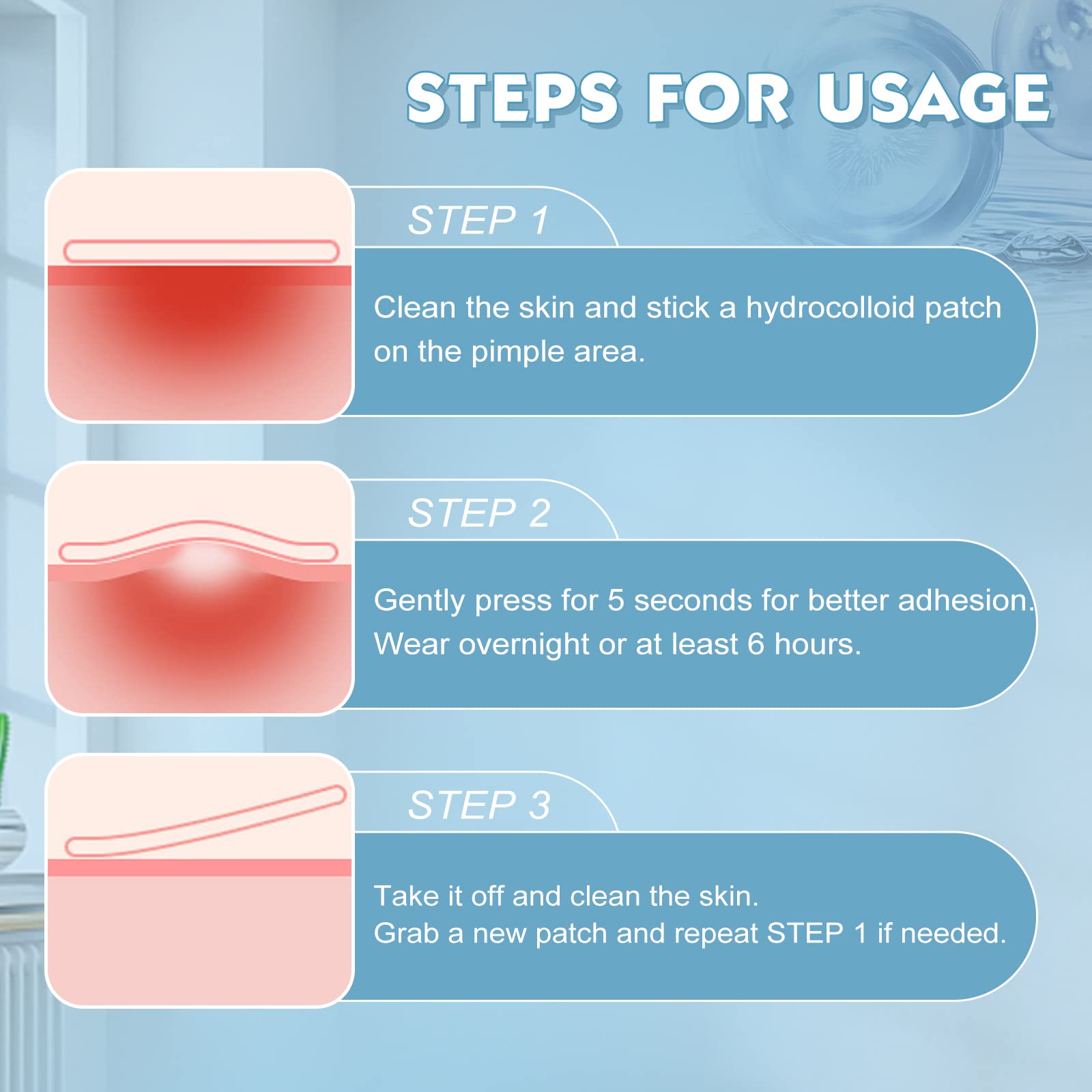 Soonuly Pimple Patches for Face - 180 Hydrocolloid Acne Pimple Patches Salicylic Acid with Tea Tree Oil for Zit Blemish Spot Cov
